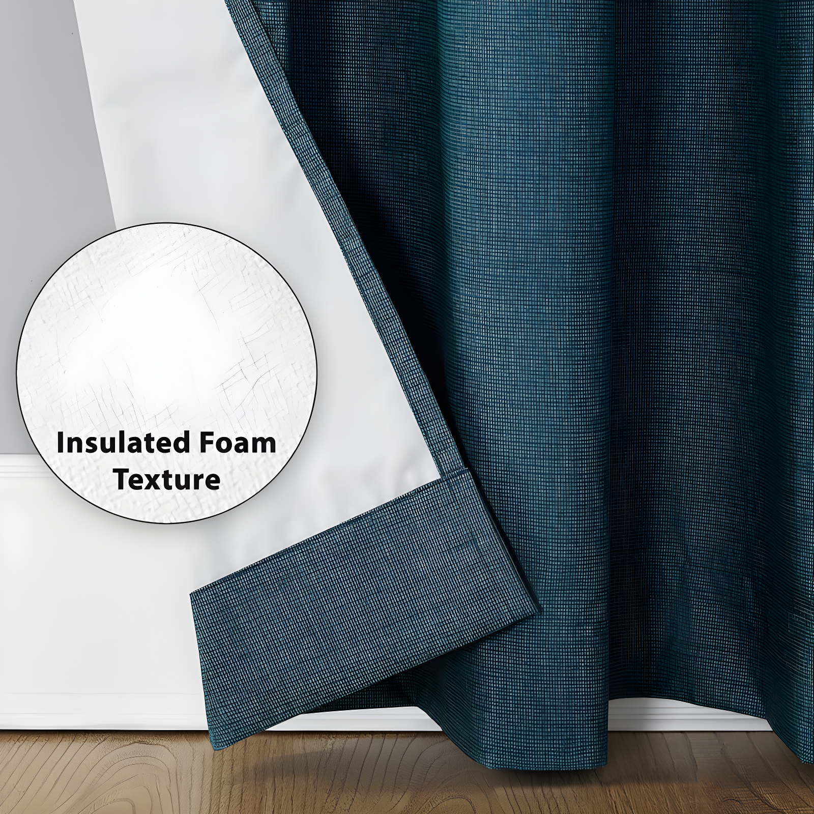 Cameron Thermal Insulated 100% Blackout Grommet Curtain Panel