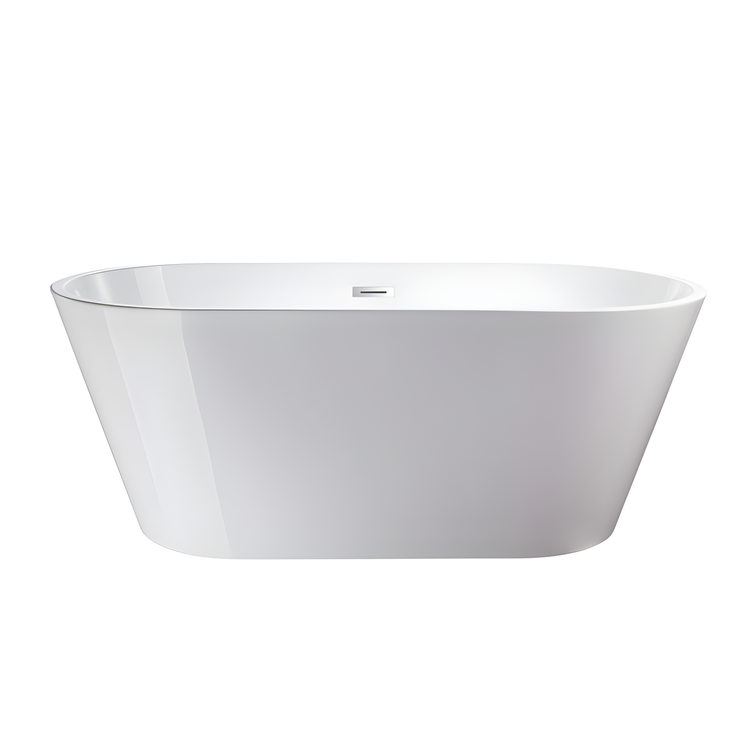 67'' x 32'' Freestanding Soaking Acrylic Bathtub