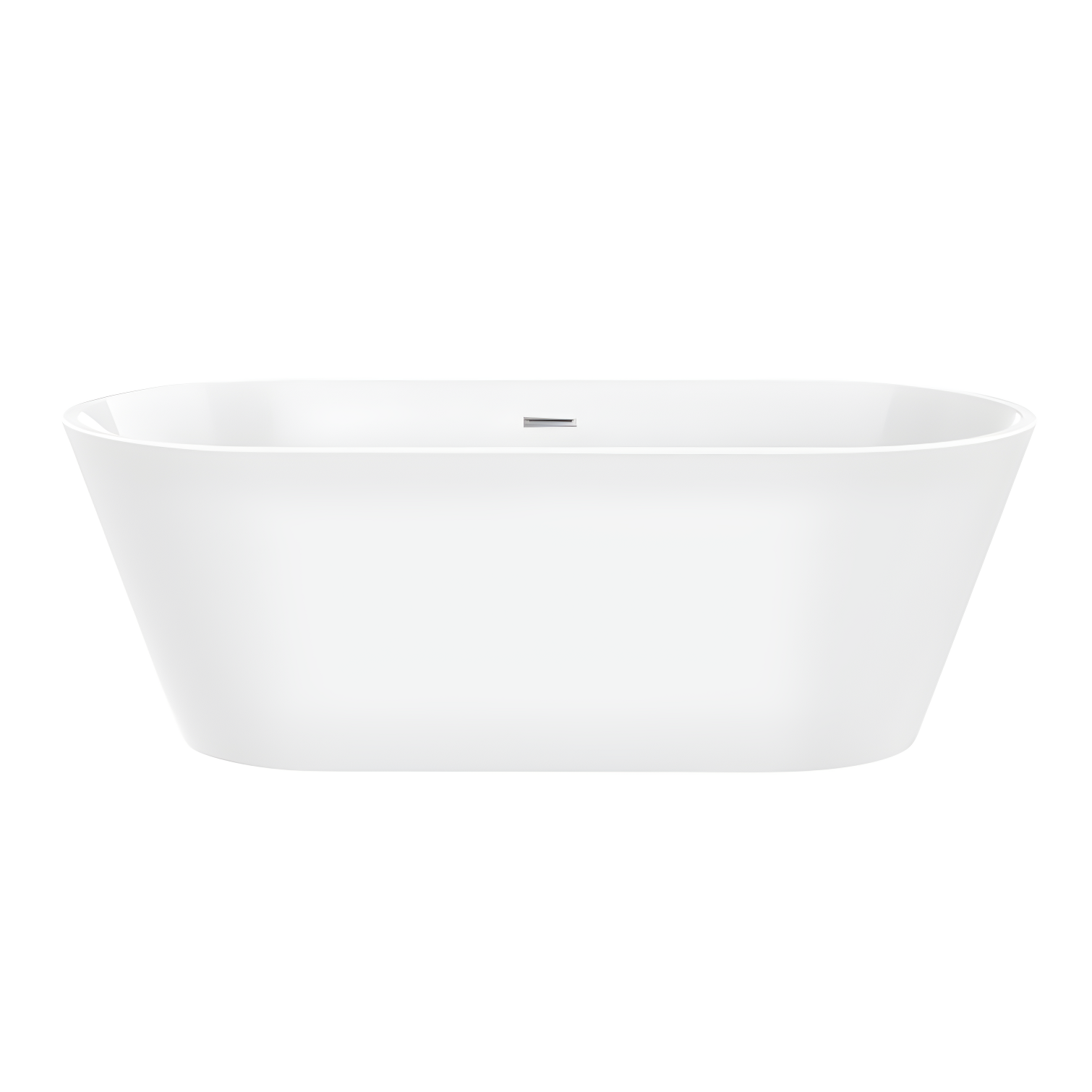 67'' x 32'' Freestanding Soaking Acrylic Bathtub
