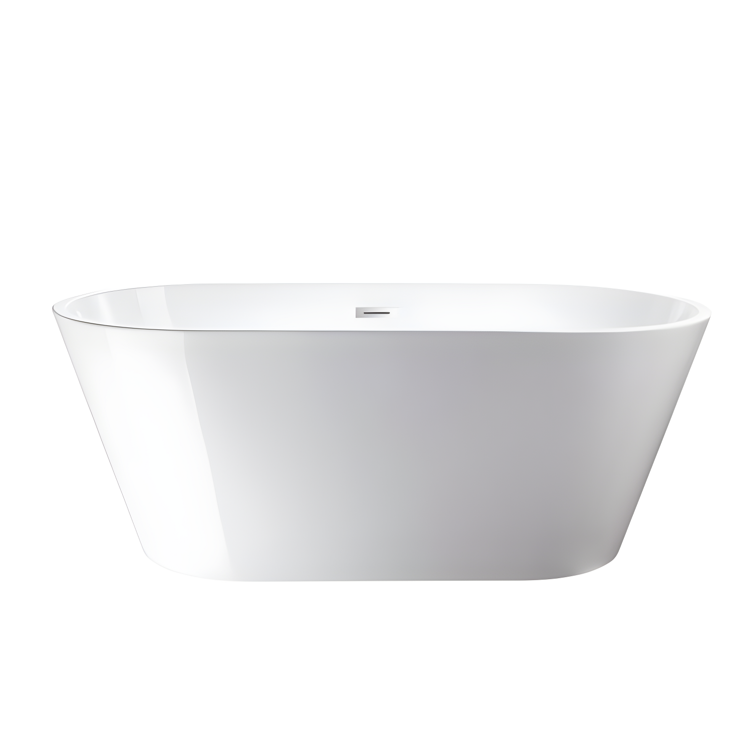 67'' x 32'' Freestanding Soaking Acrylic Bathtub