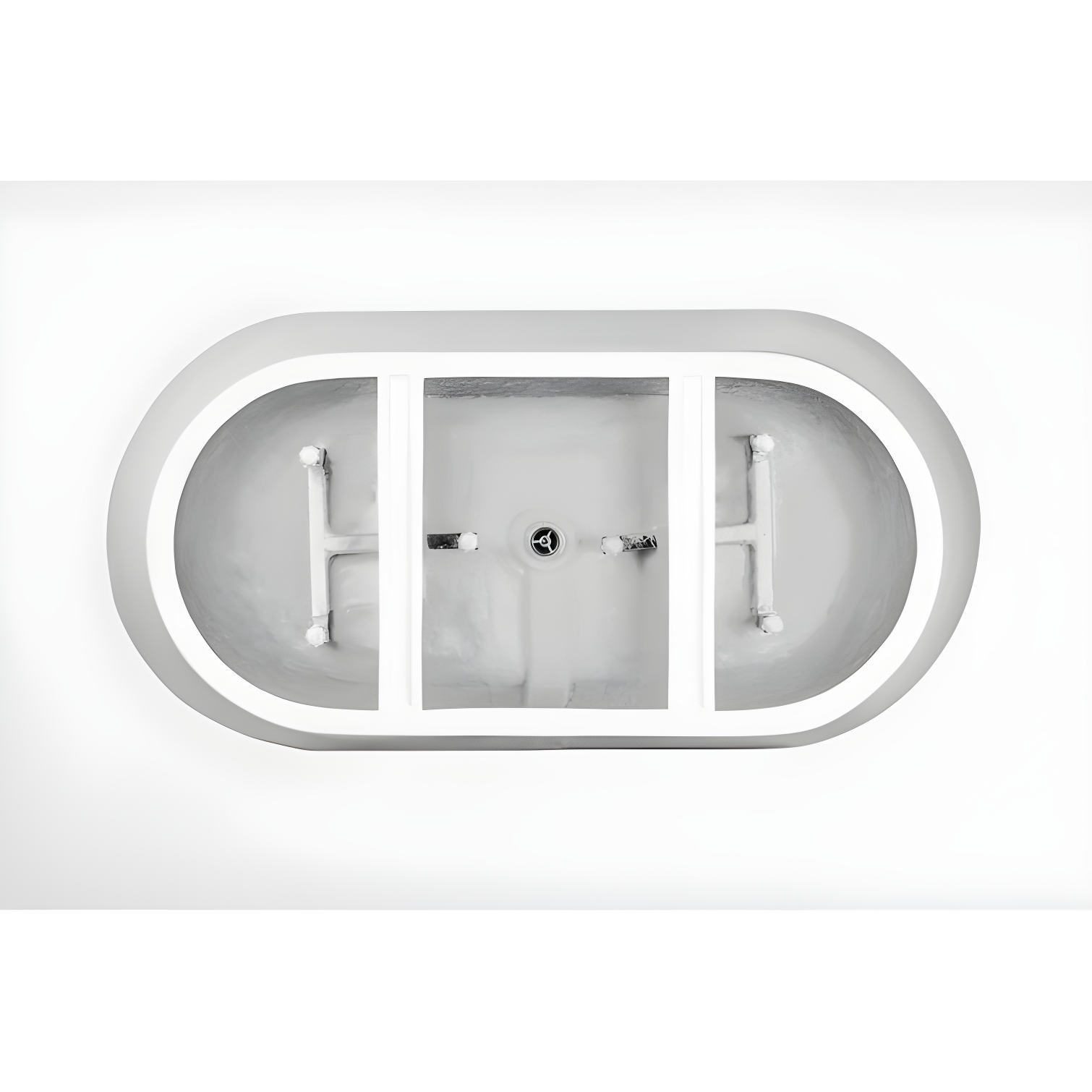67'' x 32'' Freestanding Soaking Acrylic Bathtub