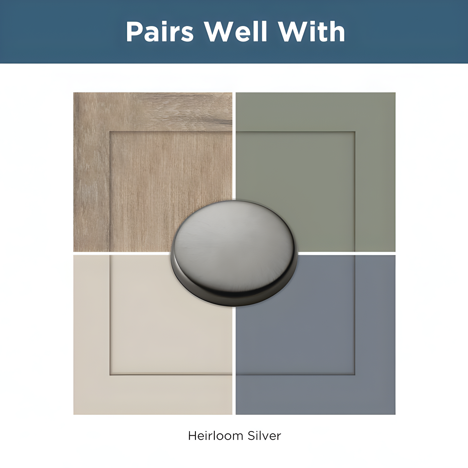 Parow 1.1457'' Square Knob
