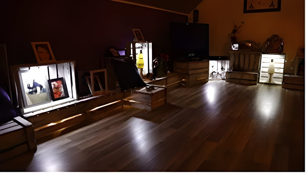 Dimmable Battery Included COB Cordless LED Light, Adjustable Brightness, 200 Lumen, Batteries & Adhesive Strips Included, 4-Pack