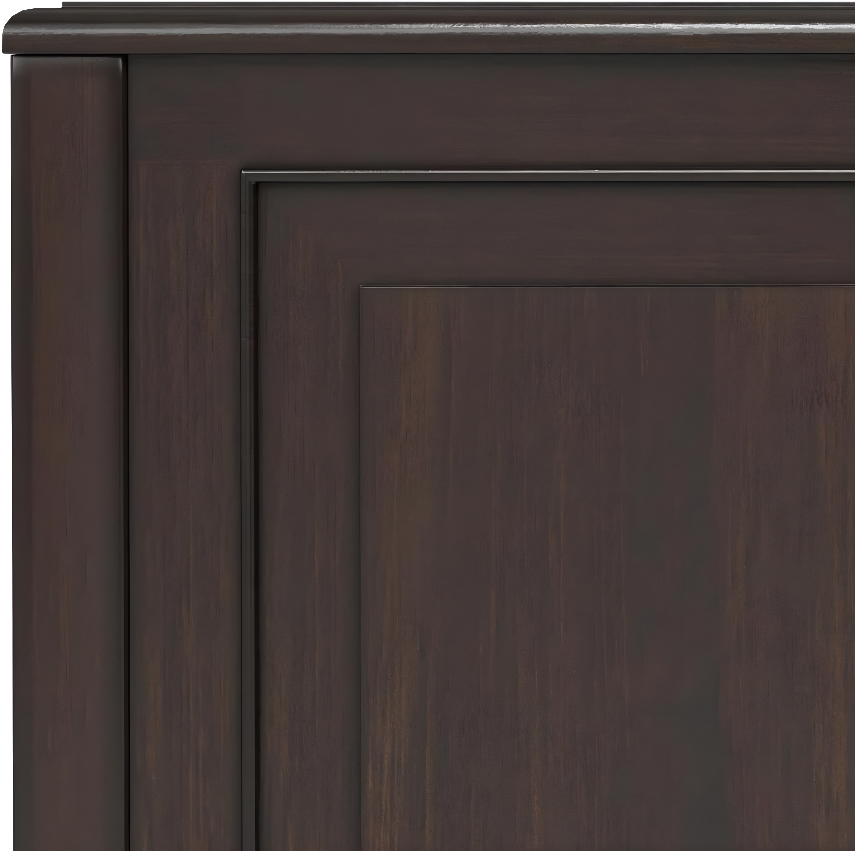 Simpli Home Connaught 36"W Solid Wood Small Storage Bench Trunk with Lift-Top Lid and Dual Storage Compartments