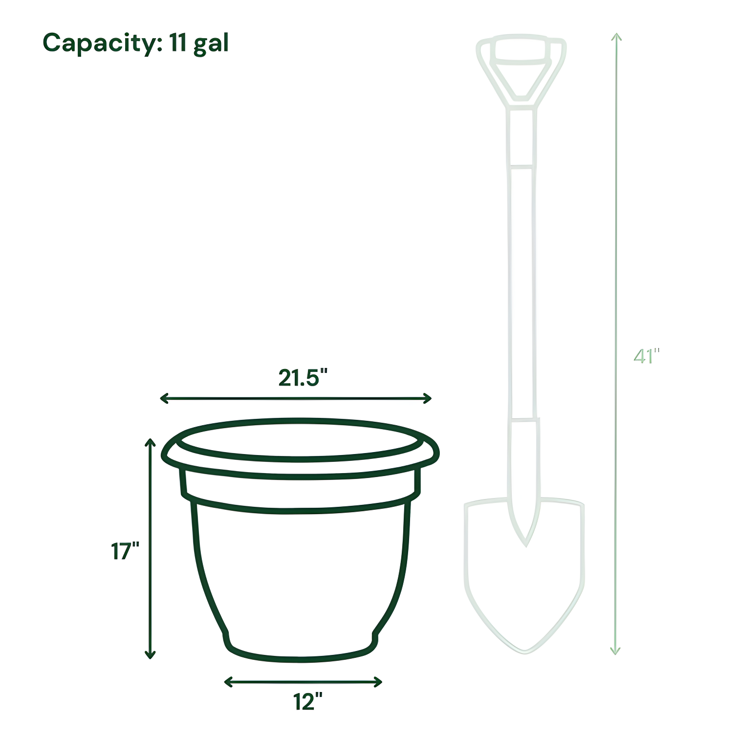 Bloem Ariana Traditional Self-Watering Indoor/Outdoor Pot Planter