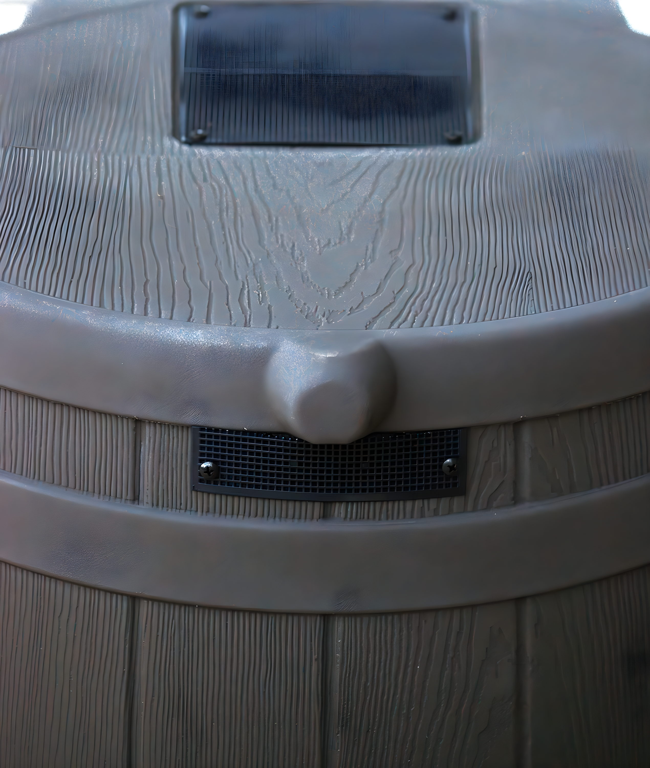Good Ideas Rain Wizard Whiskey Style Rain Barrel with Overflow and Spigot