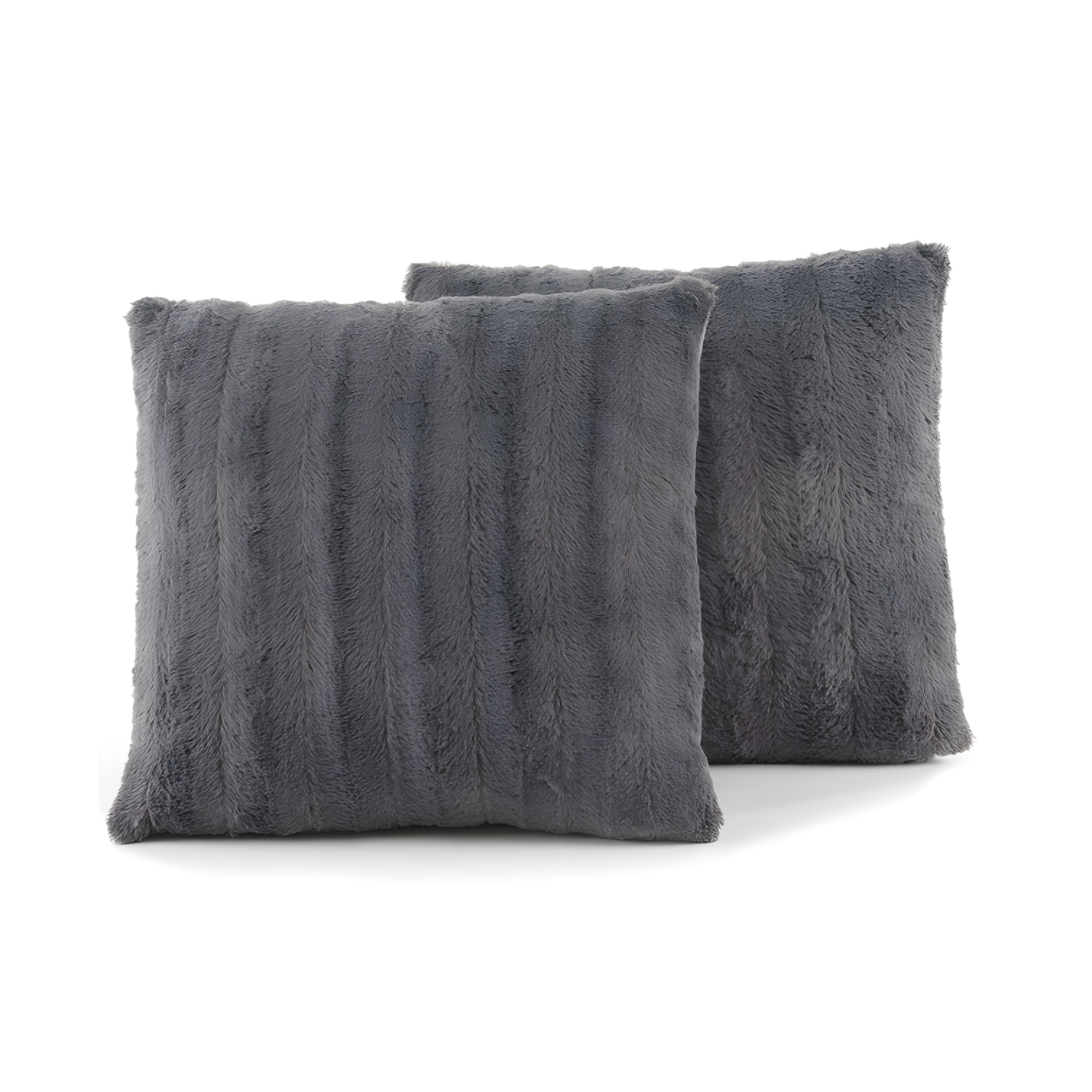 Cheer Collection FRBIN Square Pillow Cover & Insert (Set of 2)