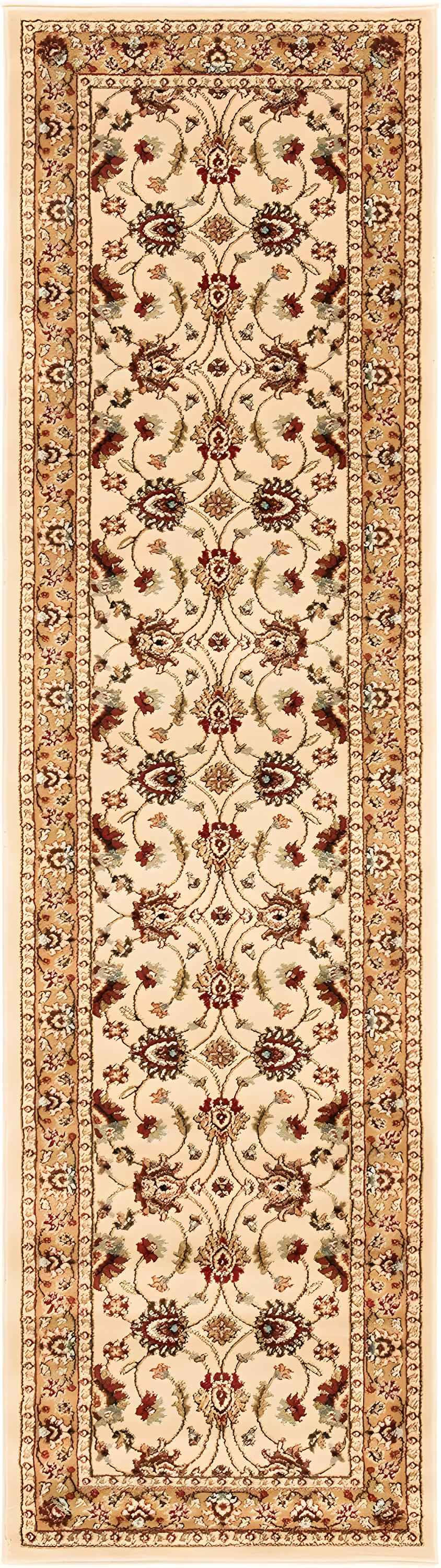 Lyndhurst LNH553 Power Loomed Runner Rug - Ivory/Beige - 2'3"x8' - Safavieh.