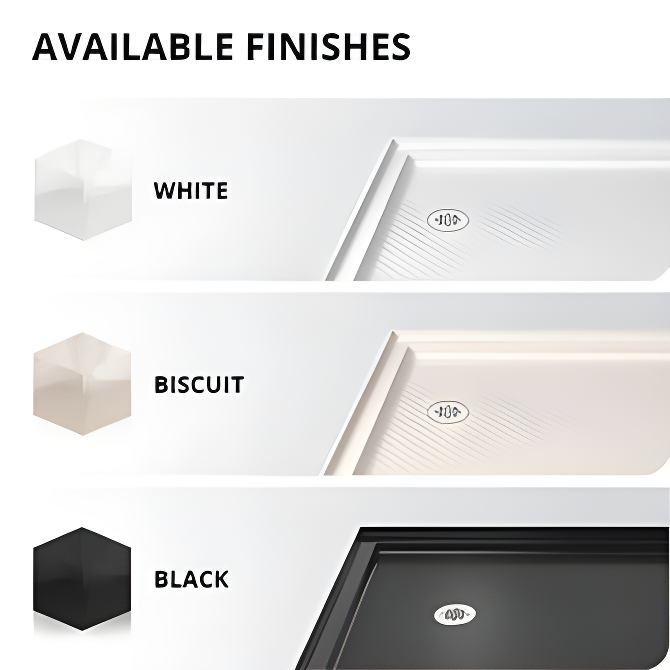 SlimLine 60" x 30" Single Threshold Shower Base