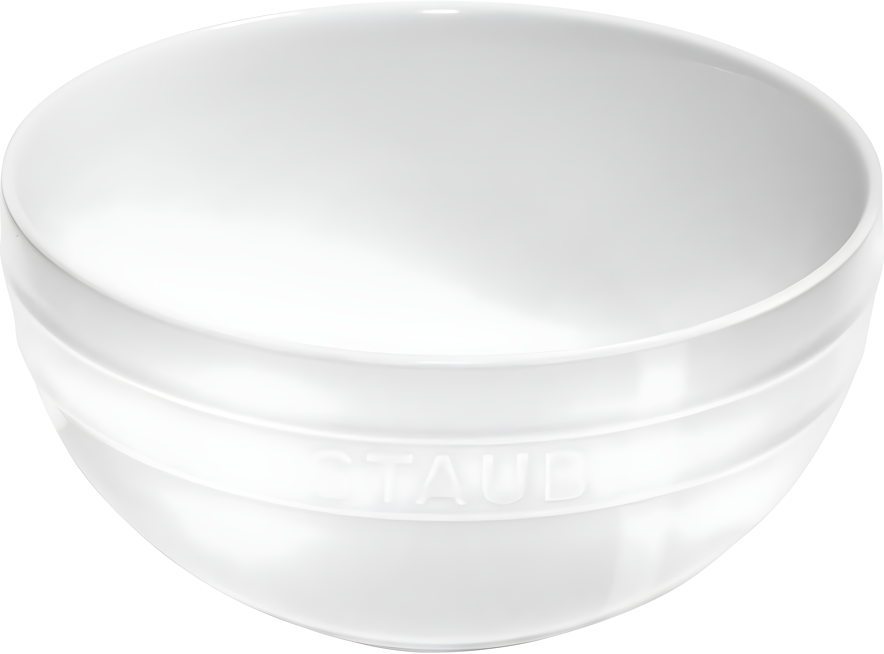 Staub White 2-Piece Nested Serve Bowl Set
