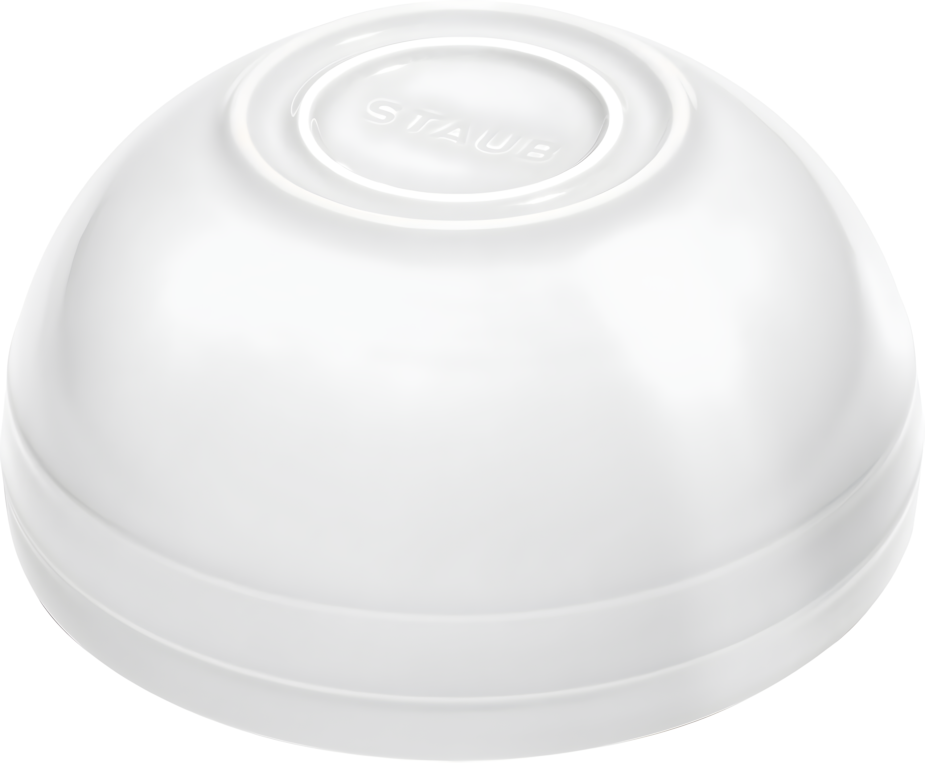 Staub White 2-Piece Nested Serve Bowl Set