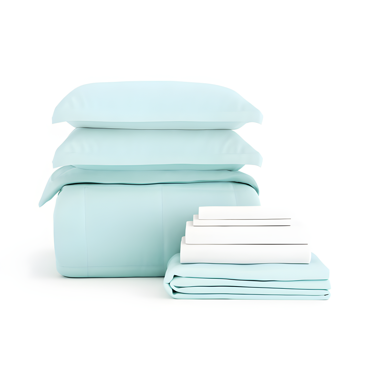 IEnjoy Home Simply Soft Microfiber Complete Bedding Set