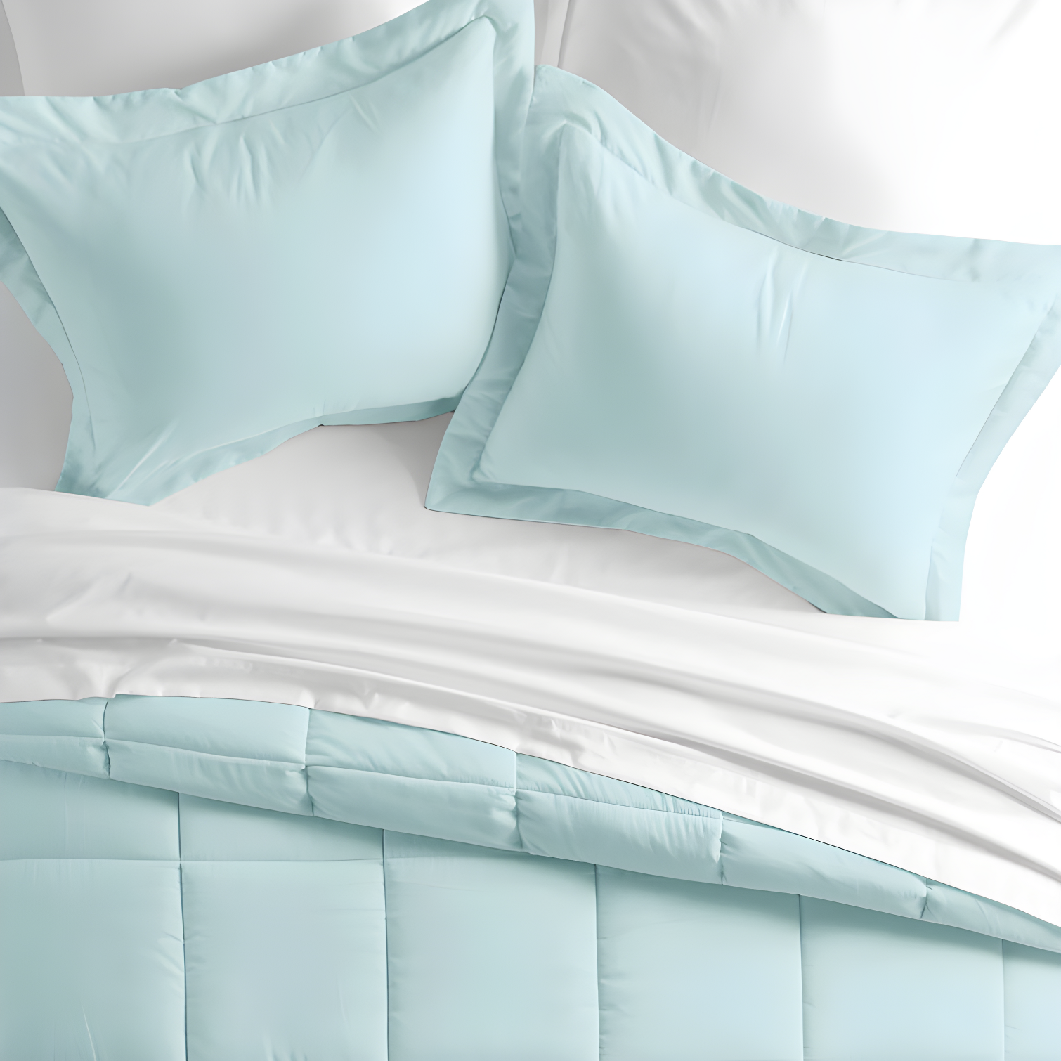 IEnjoy Home Simply Soft Microfiber Complete Bedding Set