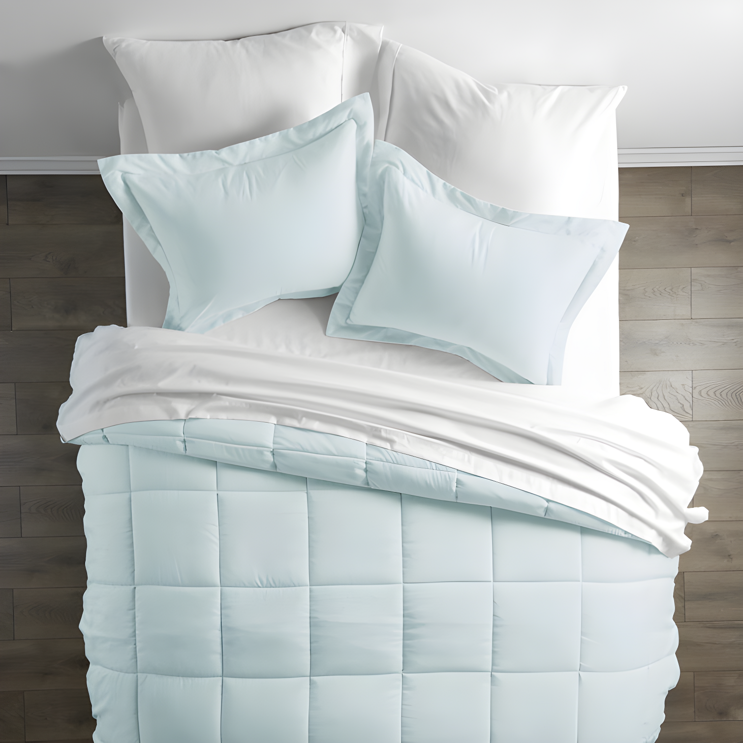 IEnjoy Home Simply Soft Microfiber Complete Bedding Set