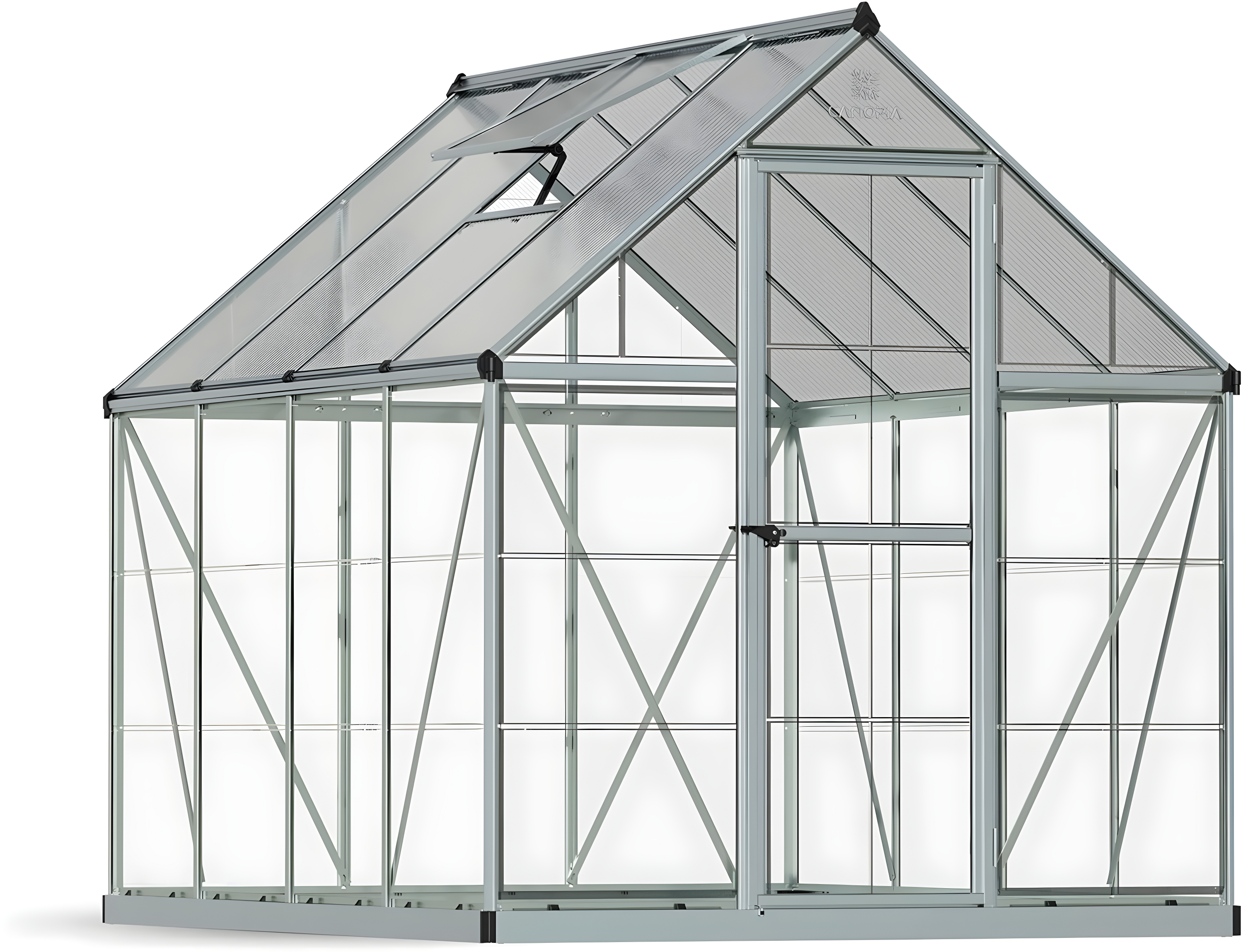 Canopia Palram - Canopia Hybrid Polycarbonate Hobby Greenhouse