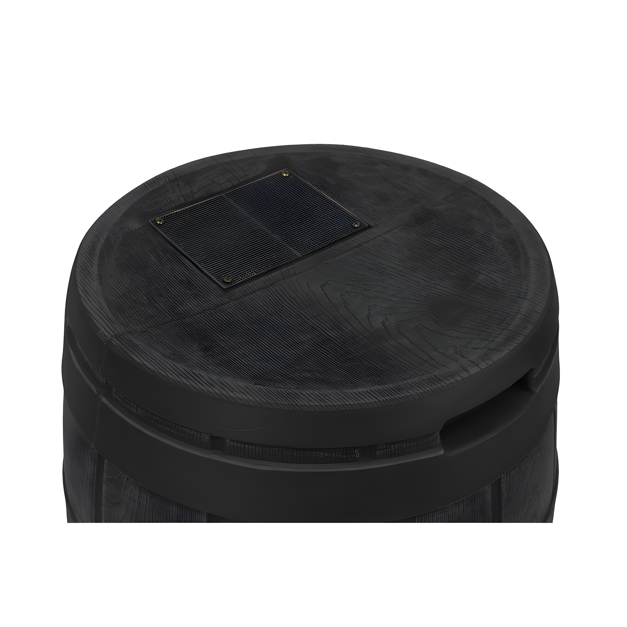Good Ideas 50 Gallons Plastic Drainable Dual Overflow Rain Barrel
