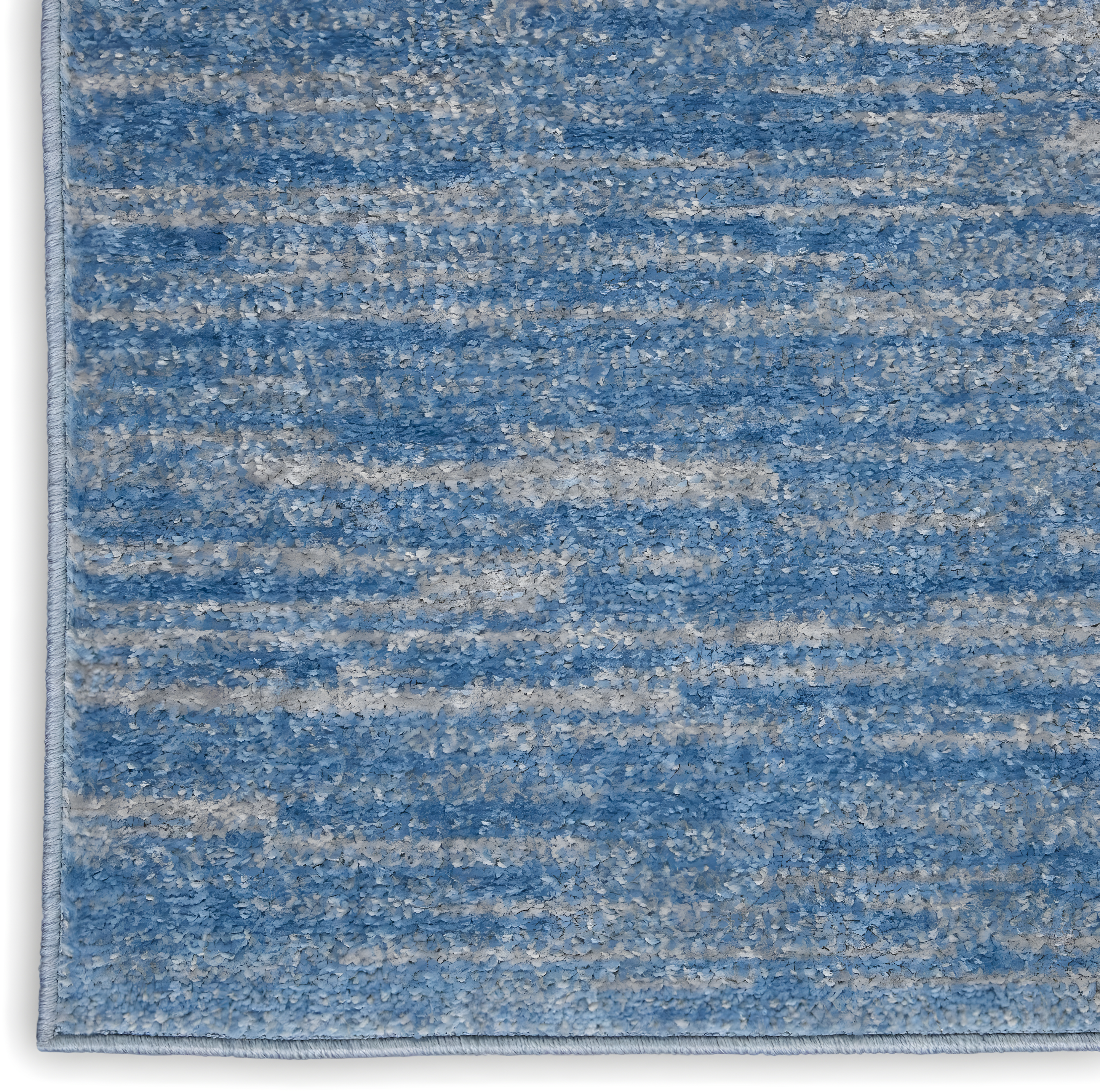 Nourison Nourison Essentials NRE01 Indoor/outdoor Area Rug - Blue/Grey 6' x 9'