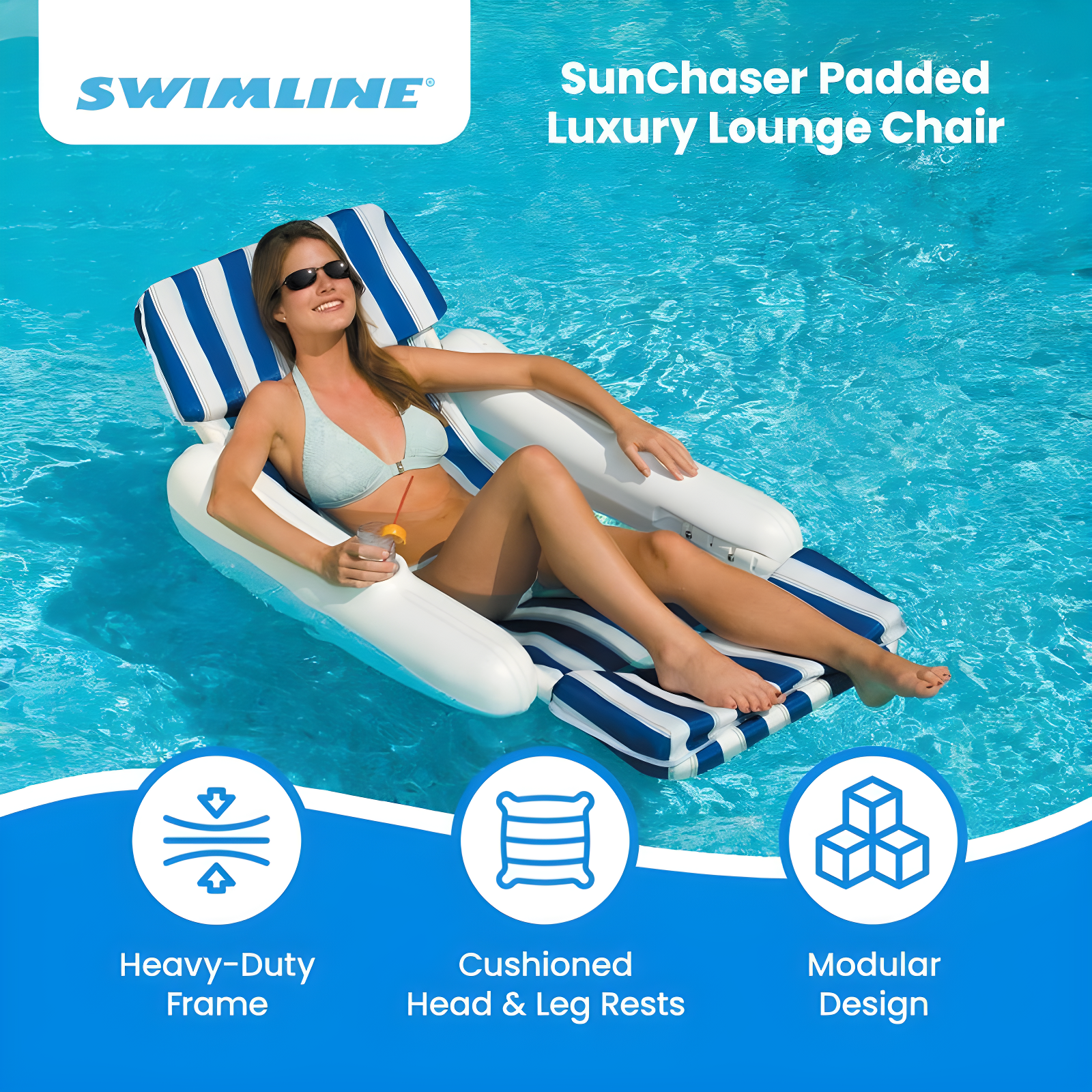 Swimline SunChaser Padded Toys & Inflatables