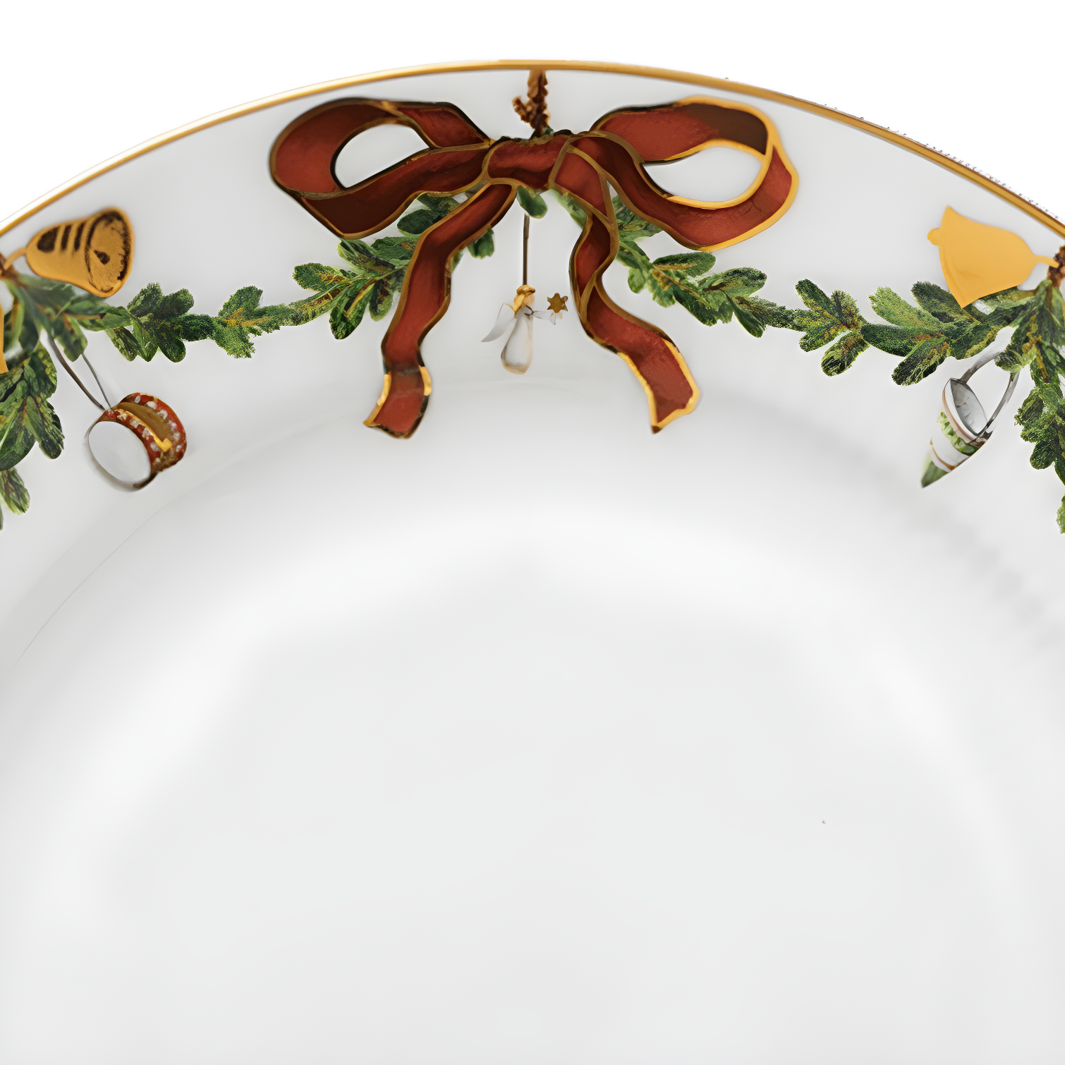 Royal Copenhagen Star Fluted Christmas Royal Copenhagen 7.4803" Bone China Salad or Dessert Plate & Reviews | Perigold