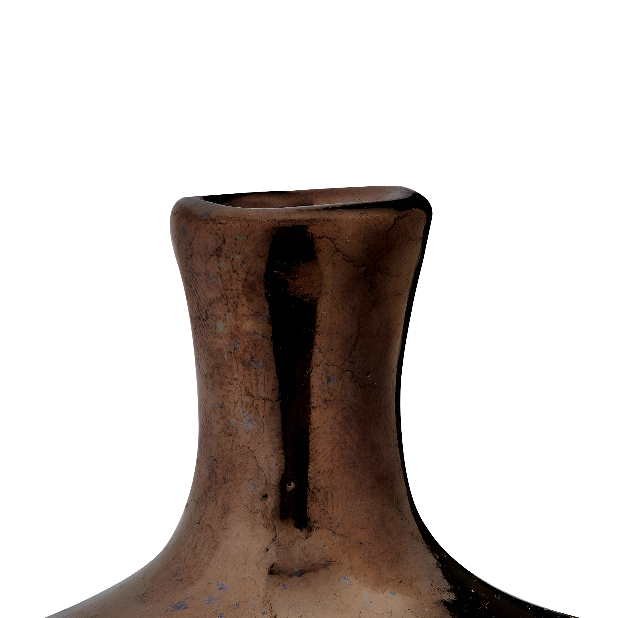 Ansen Mirrored Ceramic Decorative Vases 3-piece set