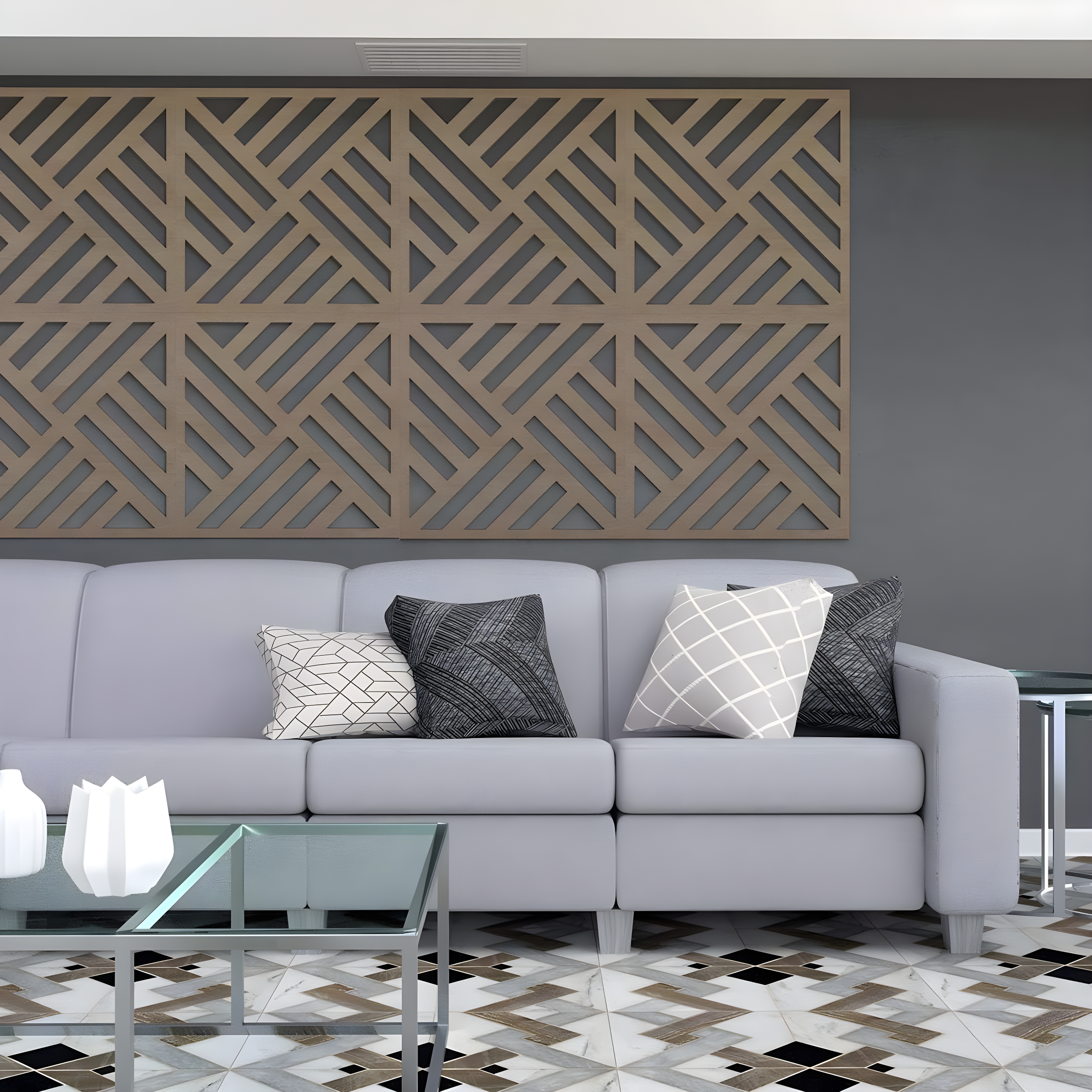 Hastings Decorative Fretwork Wood Wall Panels