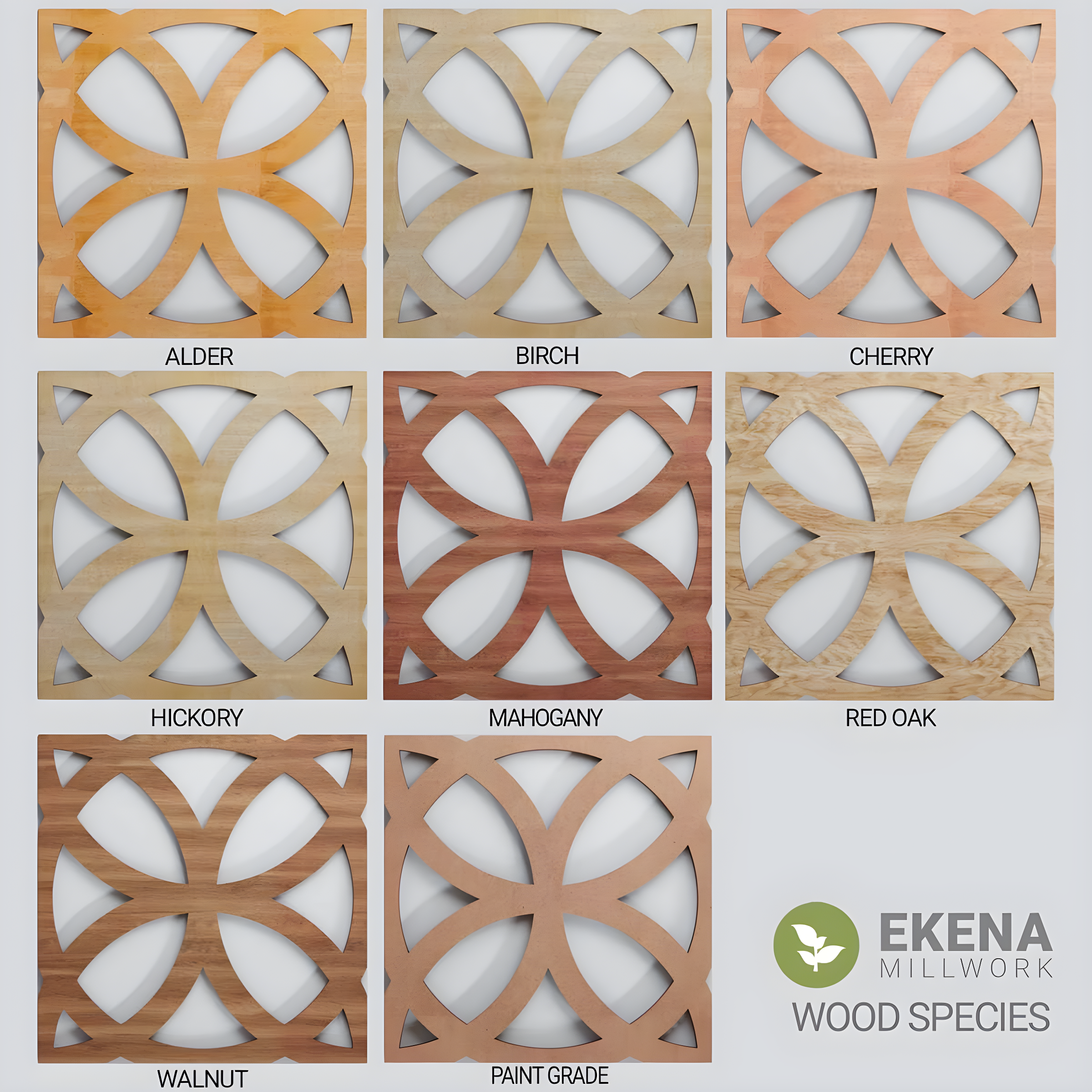 Hastings Decorative Fretwork Wood Wall Panels