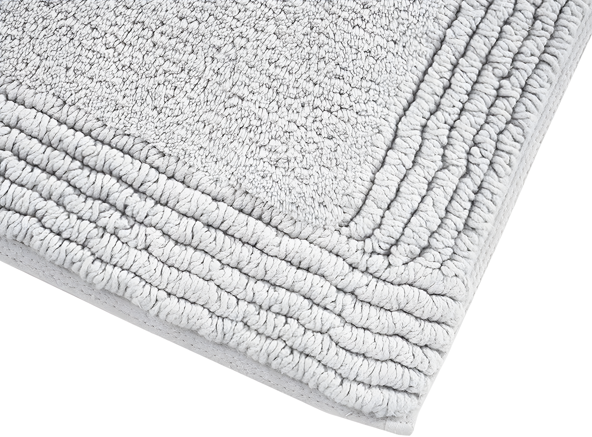 Splendor 100% Cotton Tufted 3000 GSM Reversible Bath Rug