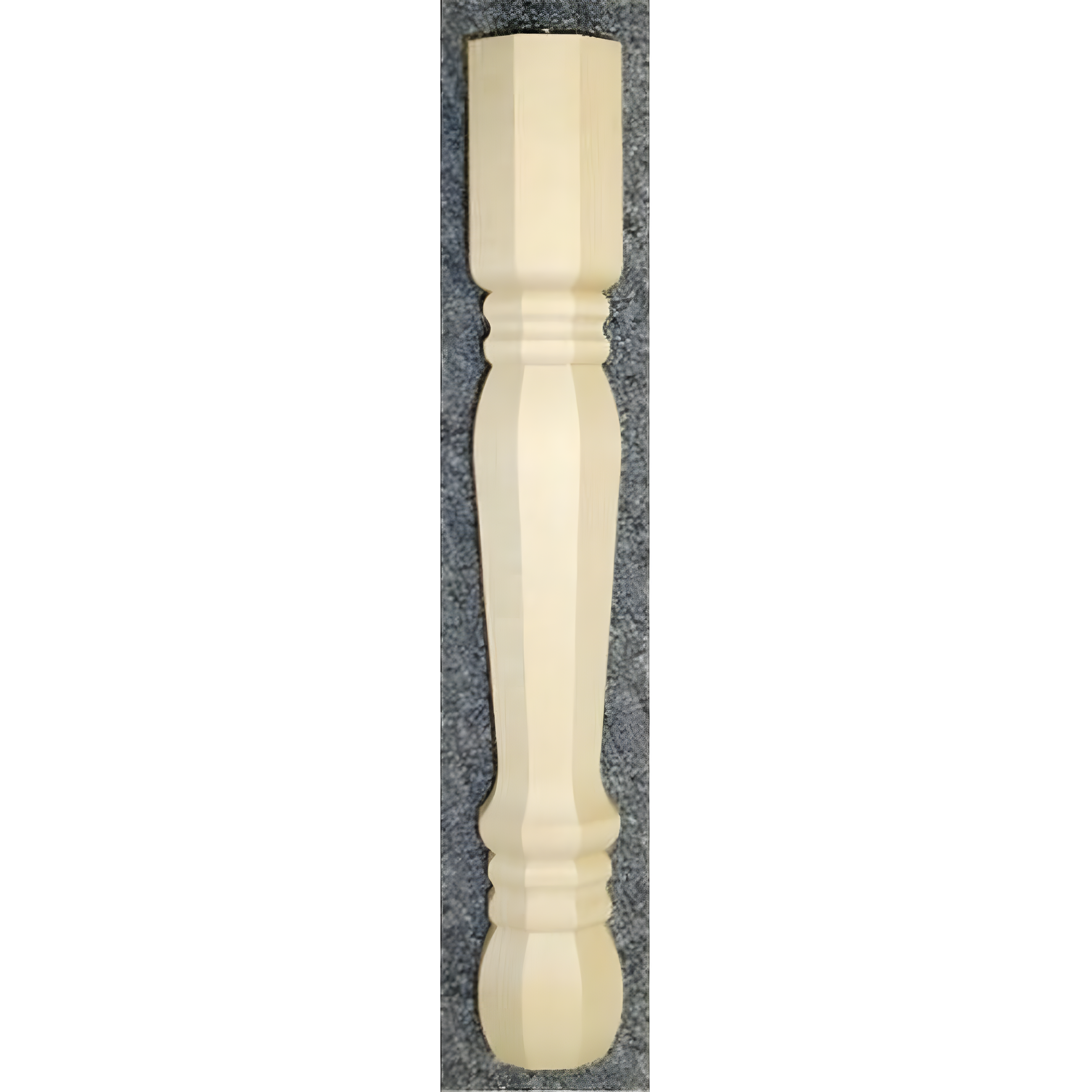Waddell 6 in. H Traditional Pine Table Leg