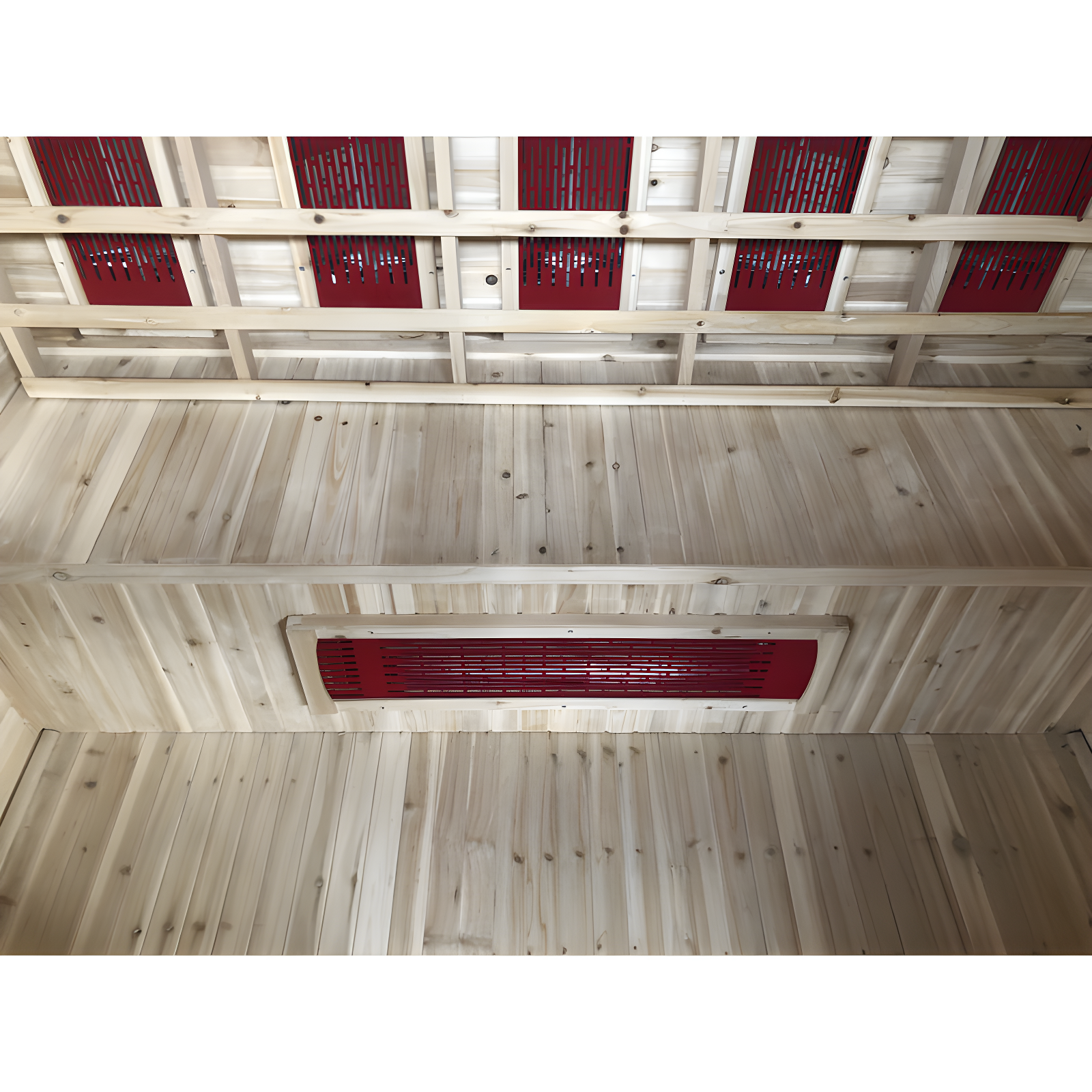 SunRay Saunas SunRay Saunas 4 - Person Bluetooth Compatible FAR Infrared Sauna in Hemlock