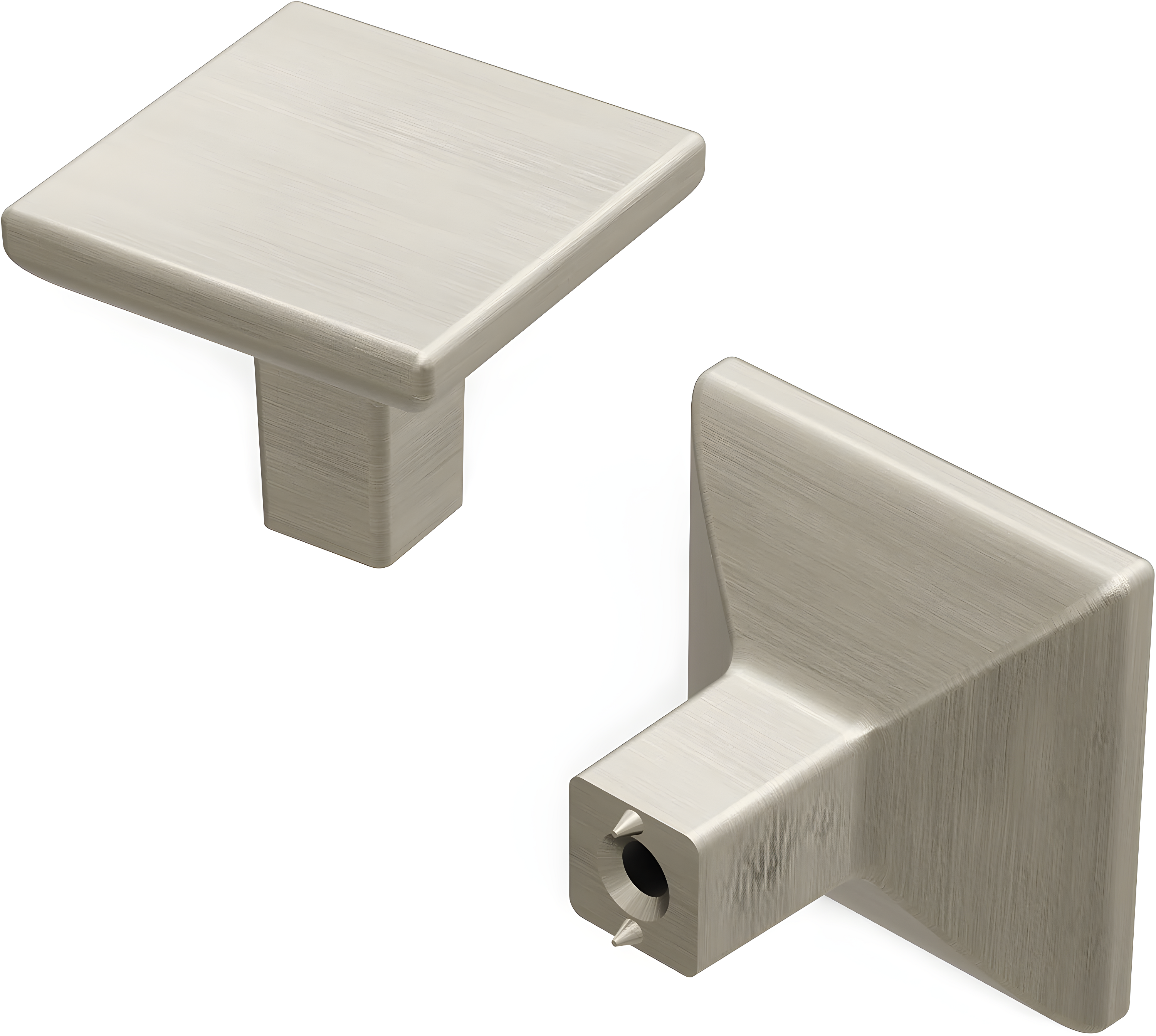 Skylight 1 1/4" Length Square Knob