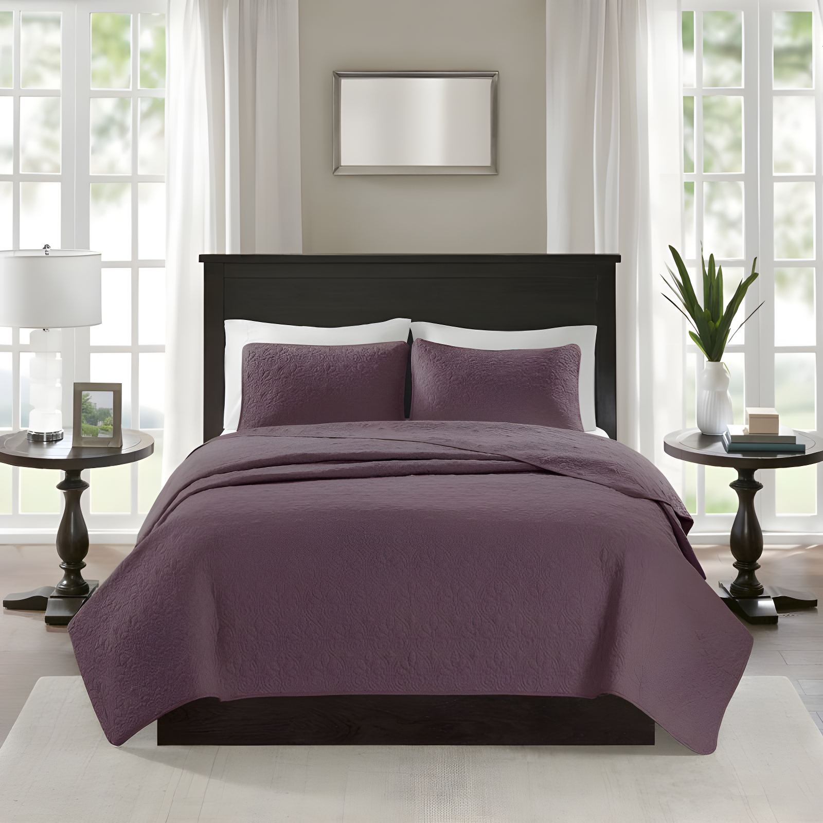 Quebec Reversible Quilt Set
