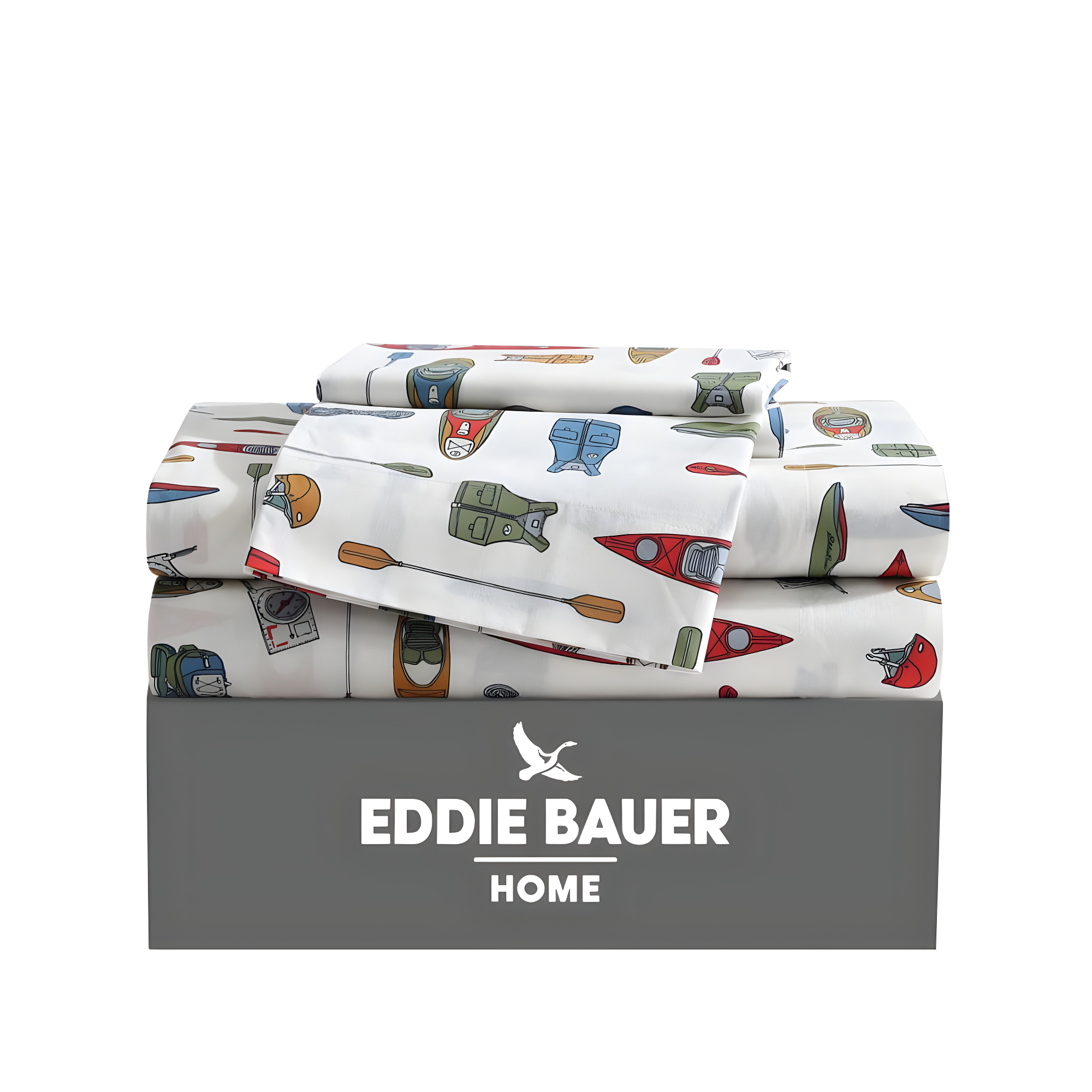 Eddie Bauer Printed Cotton Percale Sheet Sets