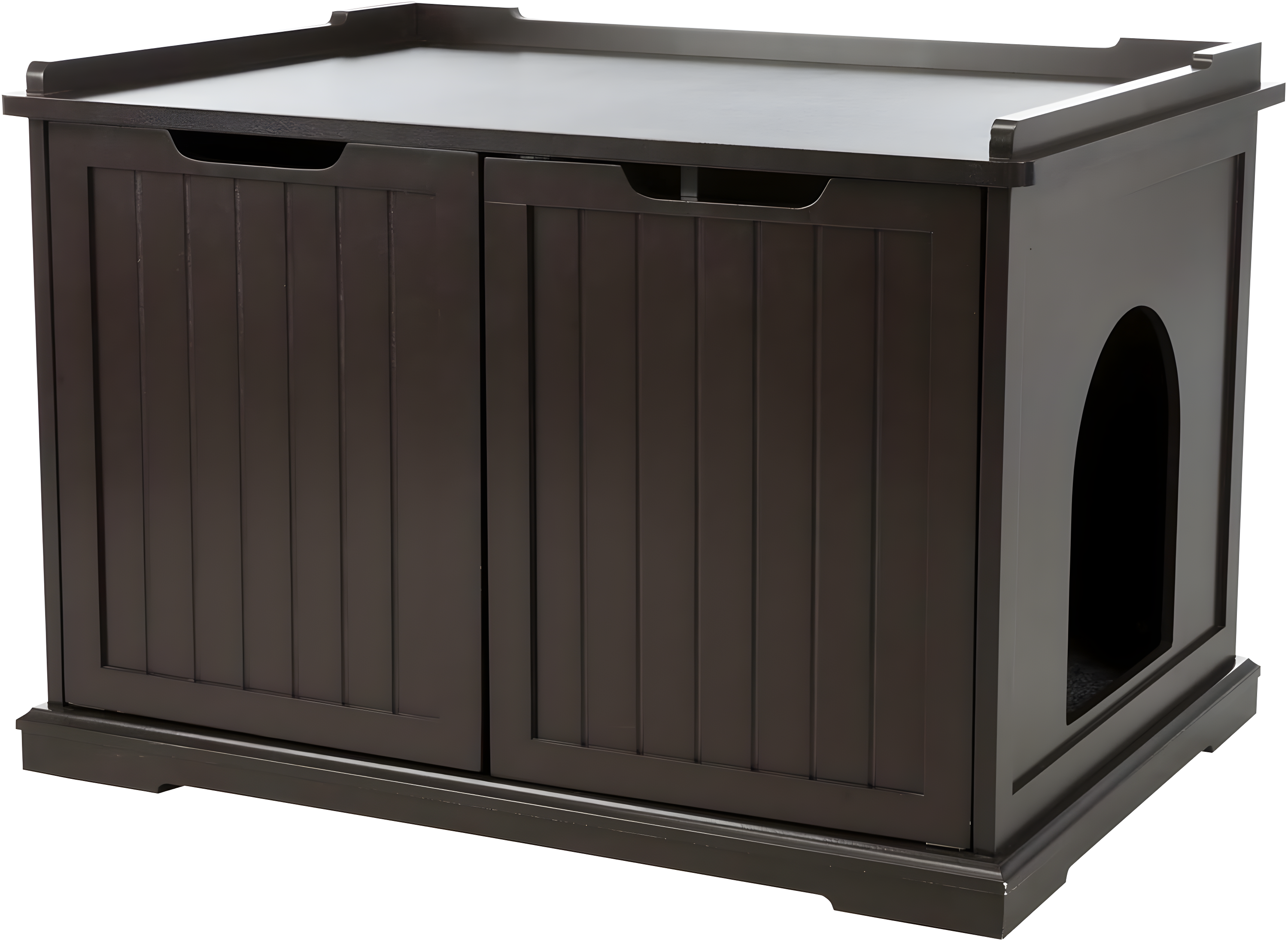 TRIXIE XL Furniture Style Litter Box Enclosure and Pet Home, Hidden Cat Litter Box