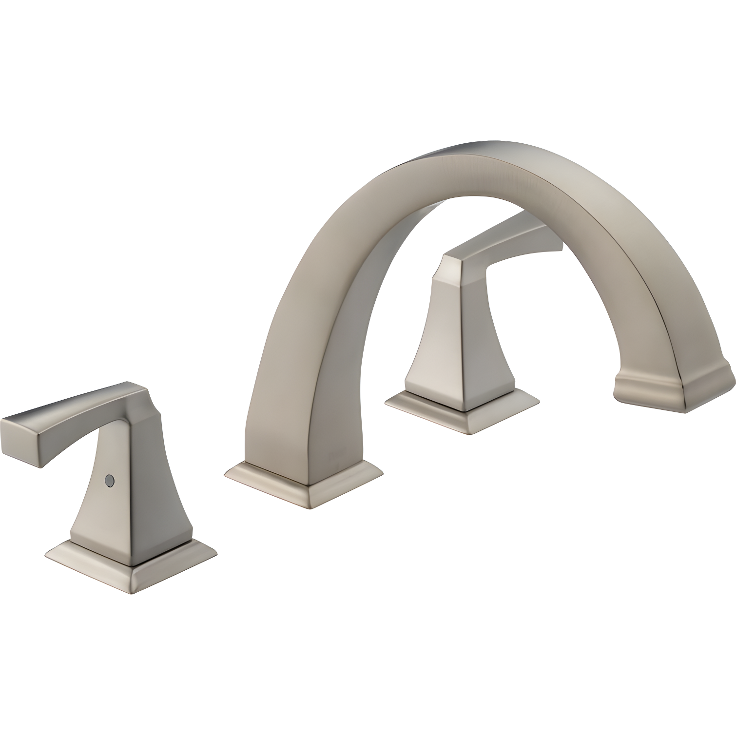 Dryden Double Handle Deck Mounted Roman Tub Faucet Trim