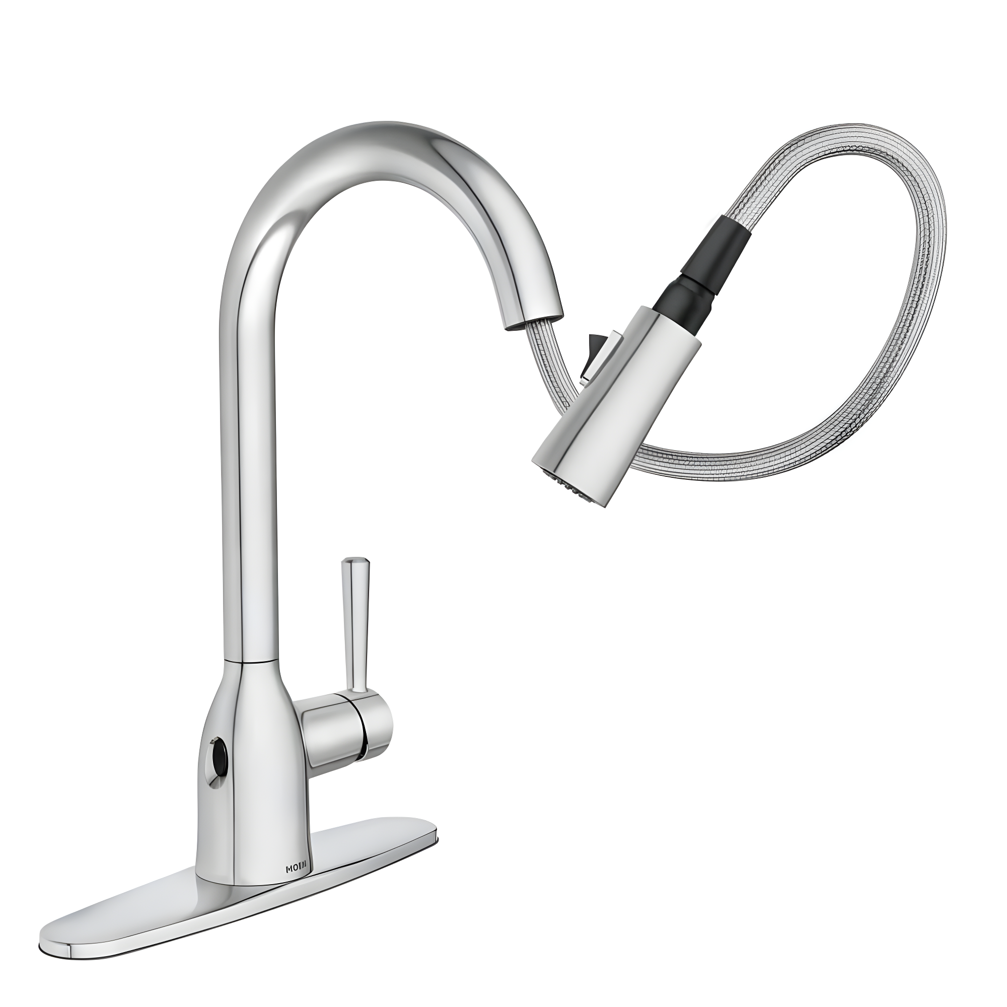 Moen Adler MotionSense Wave Single Handle Pulldown Kitchen Faucet with Power Clean Technology