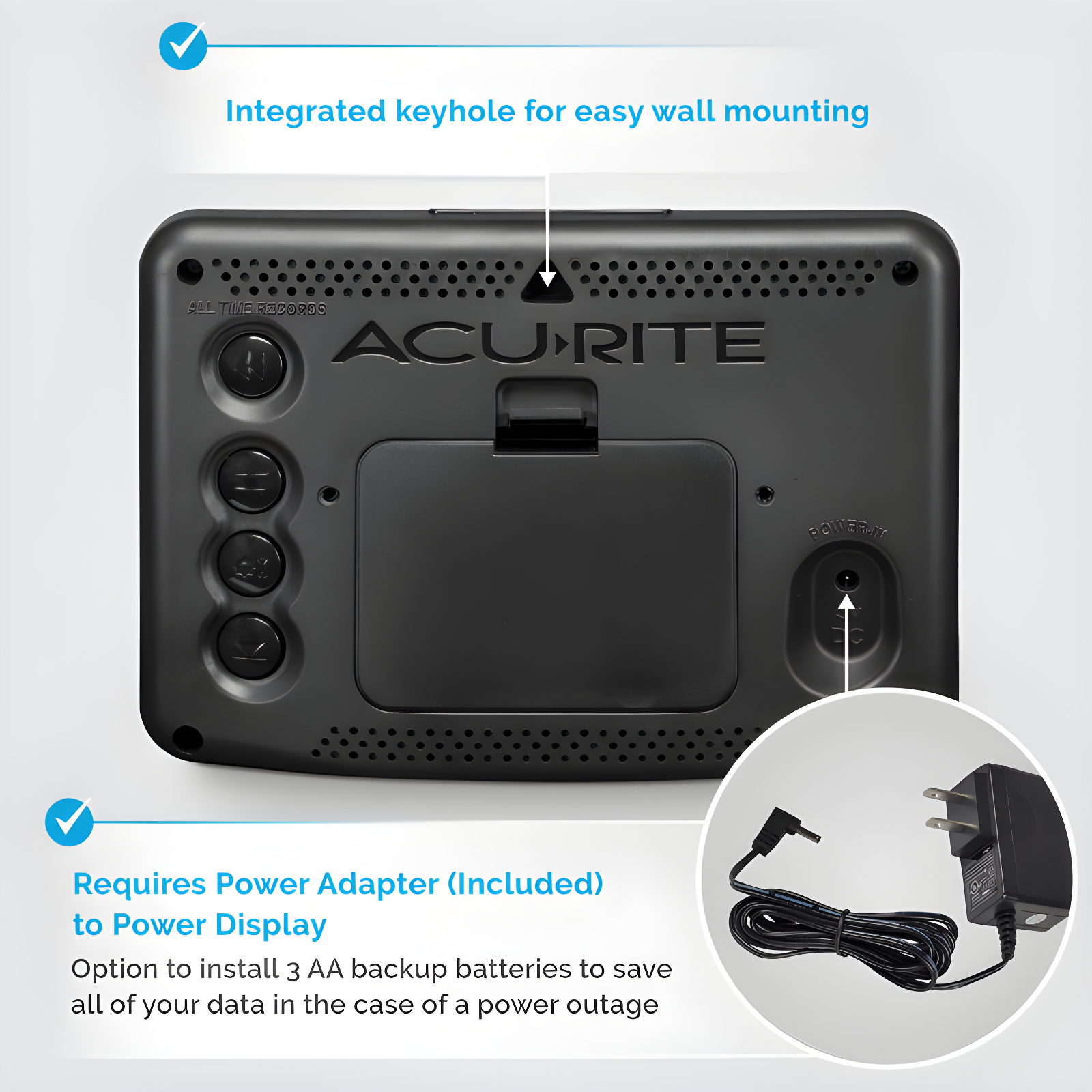 AcuRite Weather Station Forecaster with Color Display for Temperature, Humidity, Hyperlocal Forecast, and Built-In Barometer (02077M) & Reviews | Wayfair