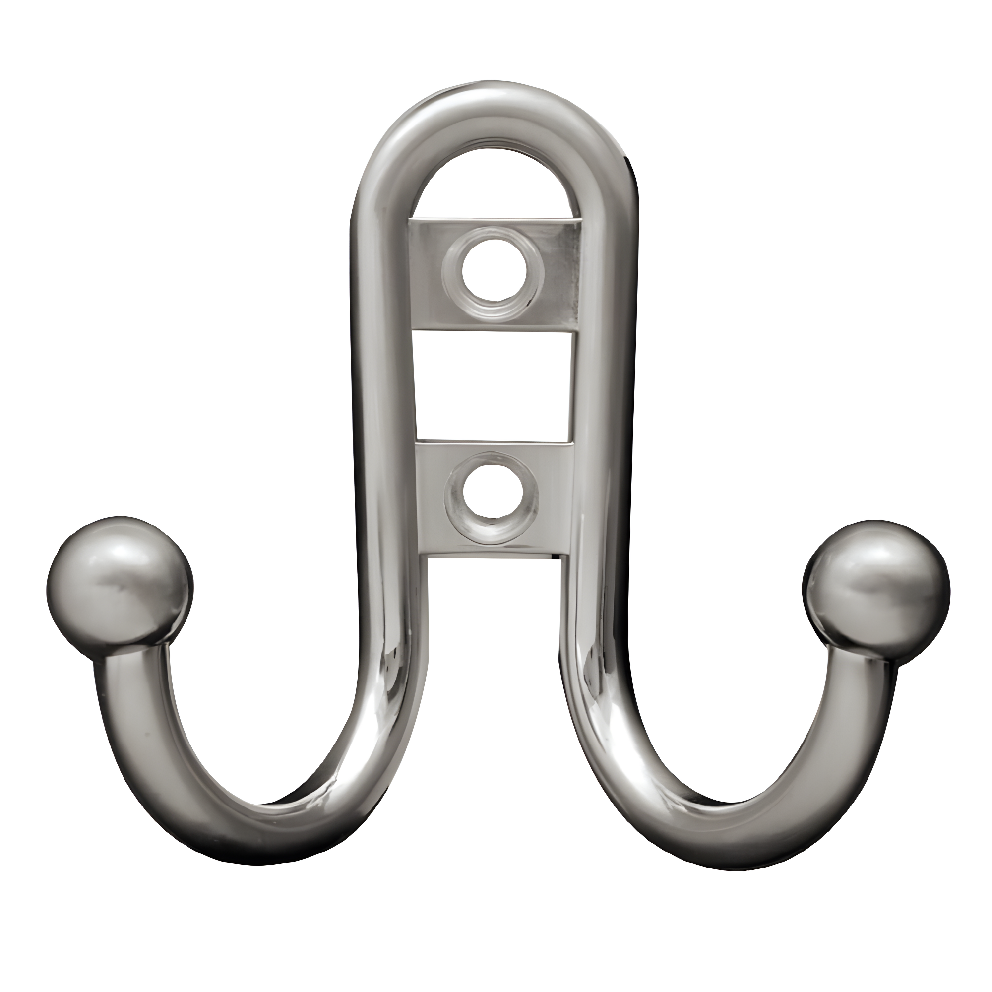 Franklin Brass Wall Mounted Decorative Double Robe Hook B46115J-SN-C