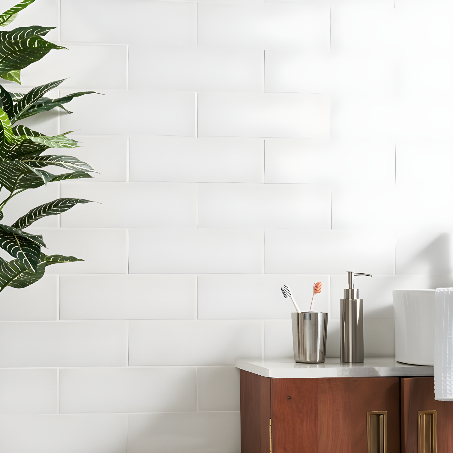 Remington 3.93 in. x 11.81 in. Polished Porcelain Subway Wall Tile (13.55 Sq. Ft. / Case)
