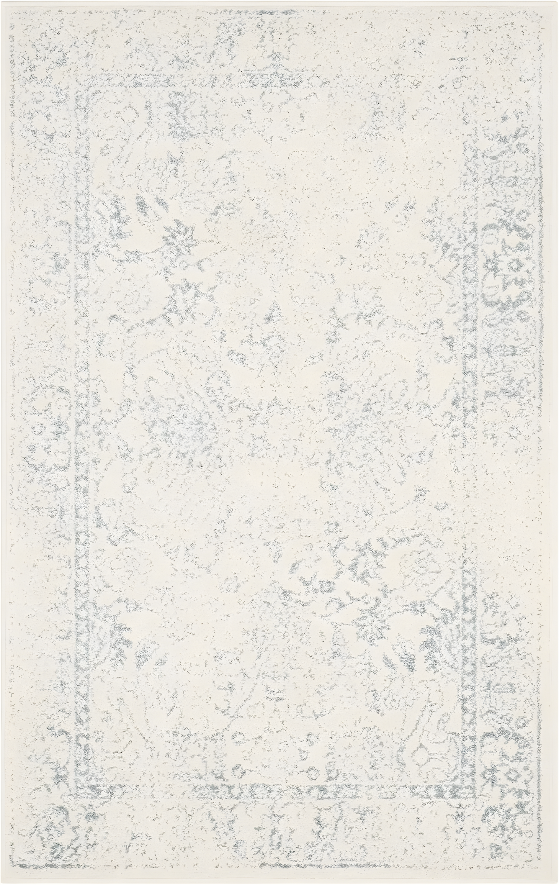 Adirondack ADR109 Machine Made Indoor Accent Rug - Ivory/Slate - 3'x5' - Safavieh