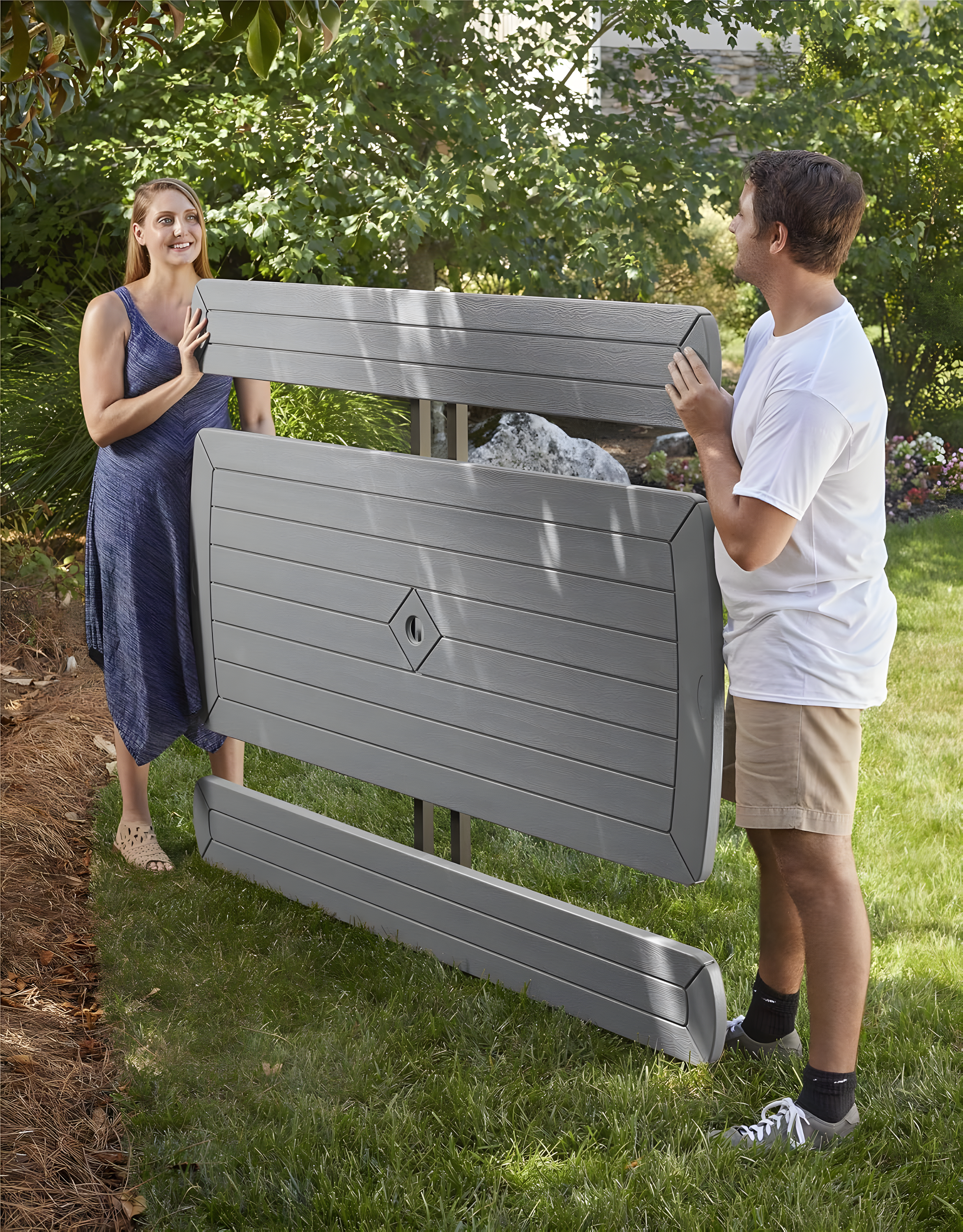 COSCO Outdoor Living 6 ft. Folding Picnic Table