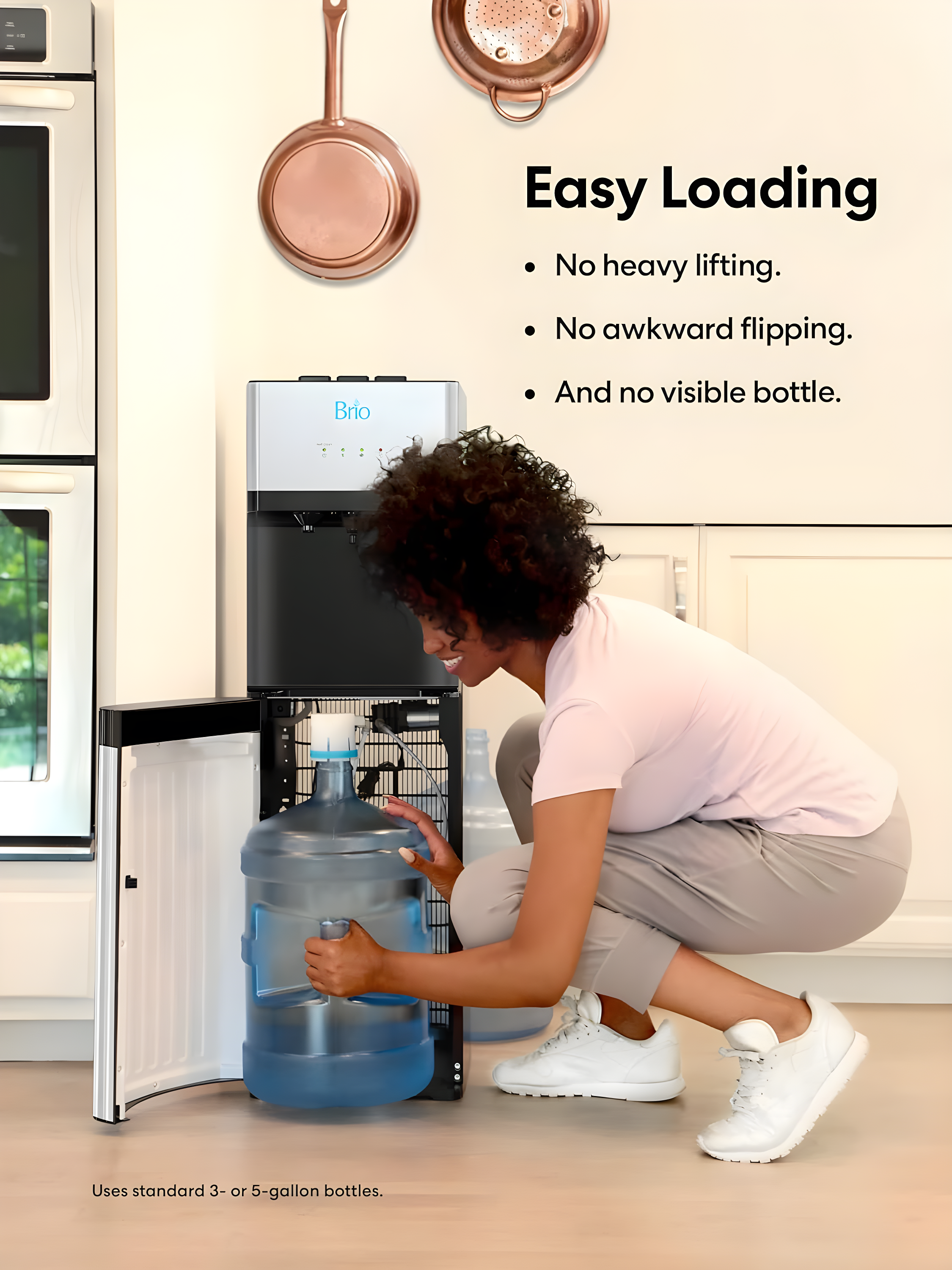 Brio Brio Free Standing Bottom Loading Water Dispenser