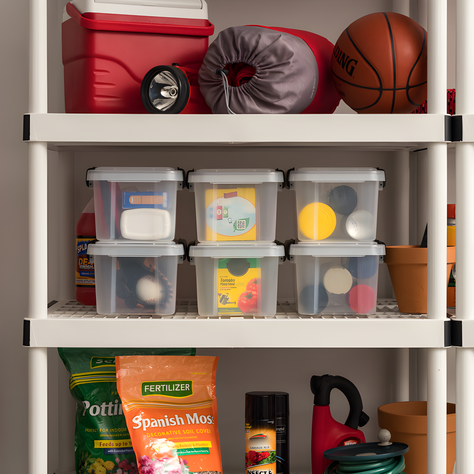 IRIS USA, Inc. 6.5 Qt./2 Gal. Weatherproof Storage Tote