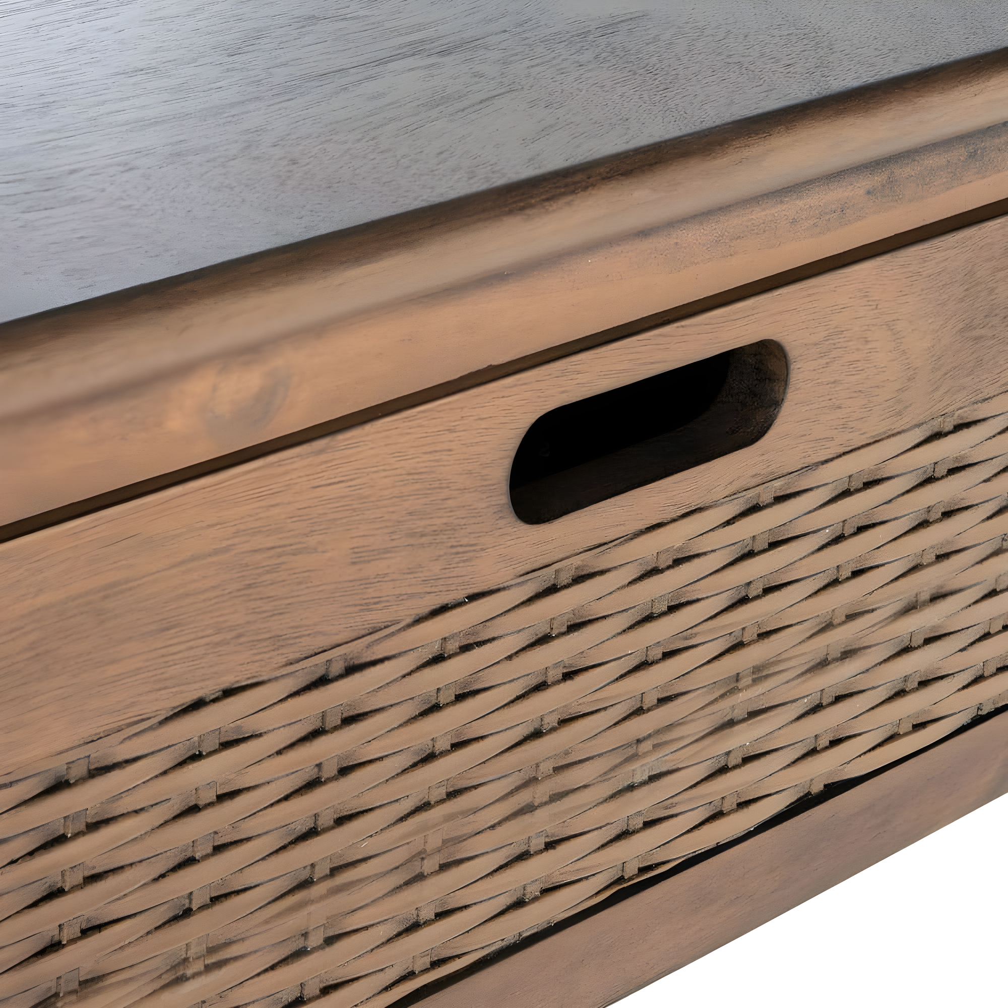 Landers 2 Drawer Console Table - CNS5710C - Brown - Safavieh