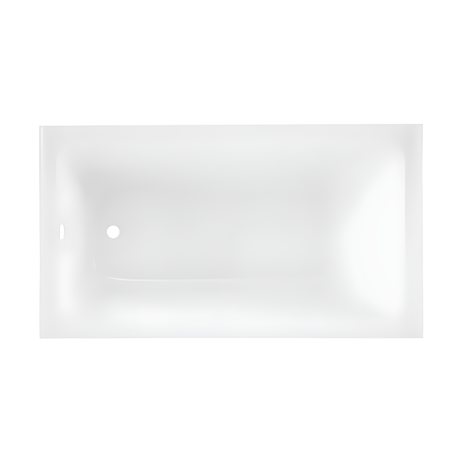 Swiss Madison Voltaire 54" x 30" Alcove Bathtub with Apron SM-AB557