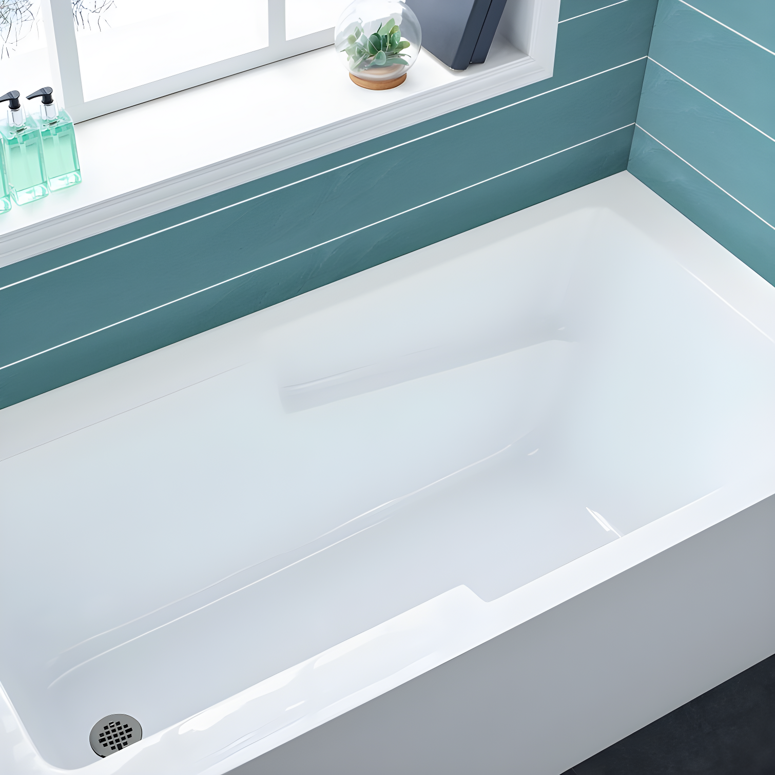 Swiss Madison Voltaire 54" x 30" Alcove Bathtub with Apron SM-AB557