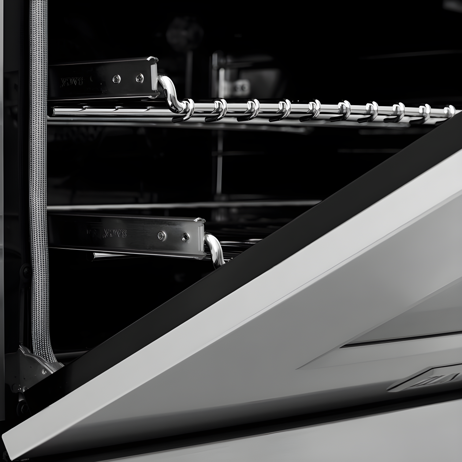 ZLINE 48 in. Legacy Dual Fuel Range w/ 7 Burner Cooktop & 2 Ovens w/ Doors