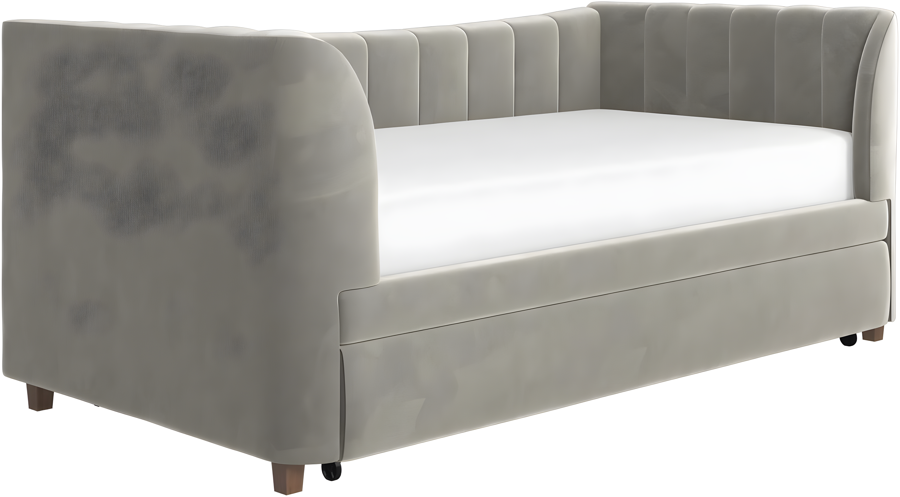Valentina Twin Upholstered Daybed with Trundle