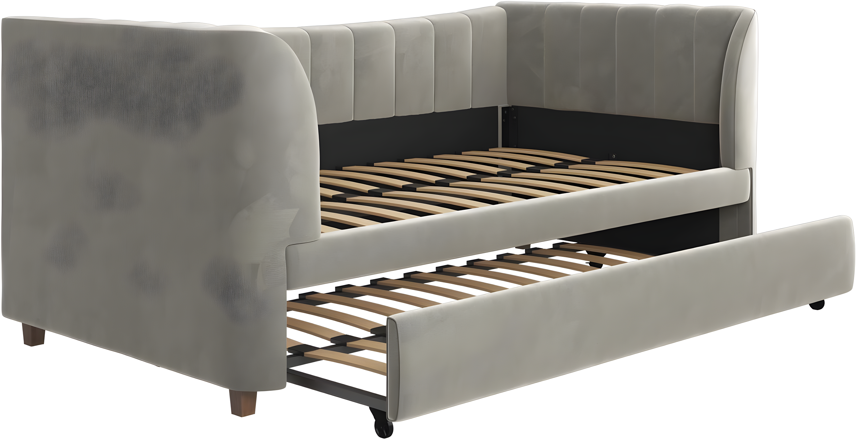 Valentina Twin Upholstered Daybed with Trundle
