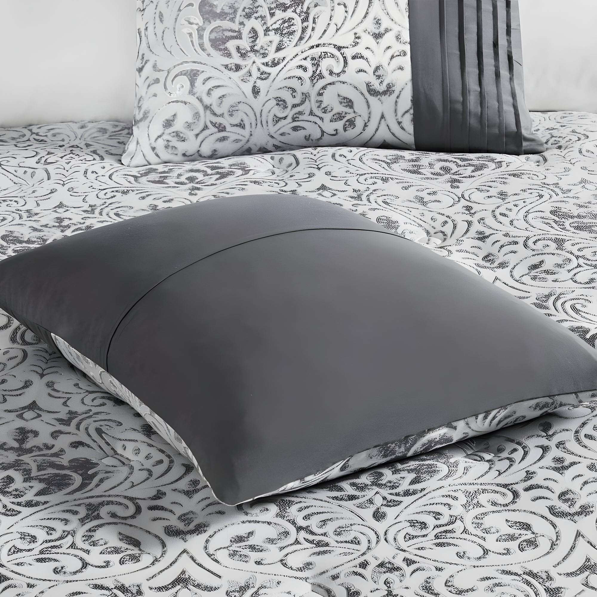 Emilia 12 Piece Jacquard Comforter Set with Bed Sheets