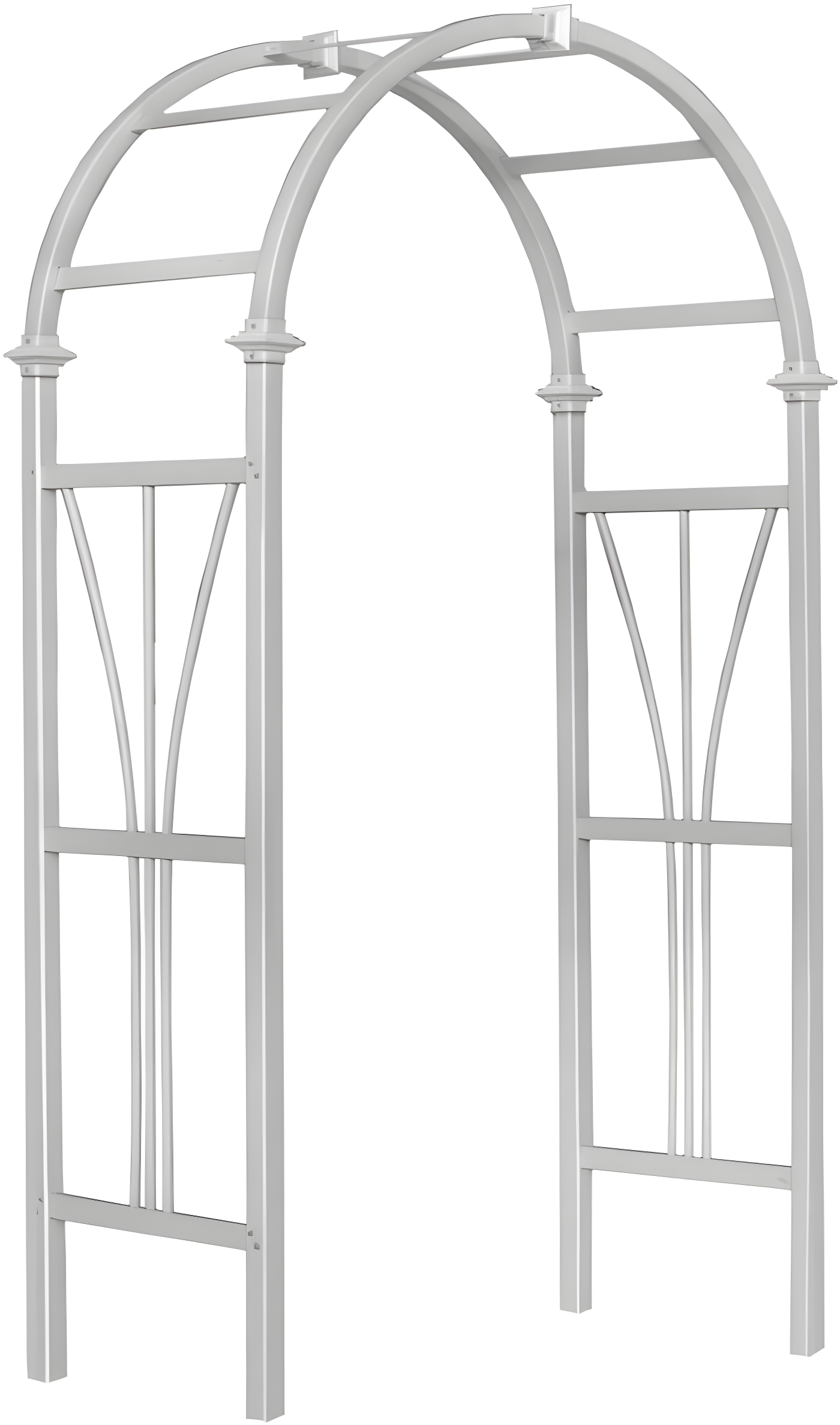 White Vinyl Arbor